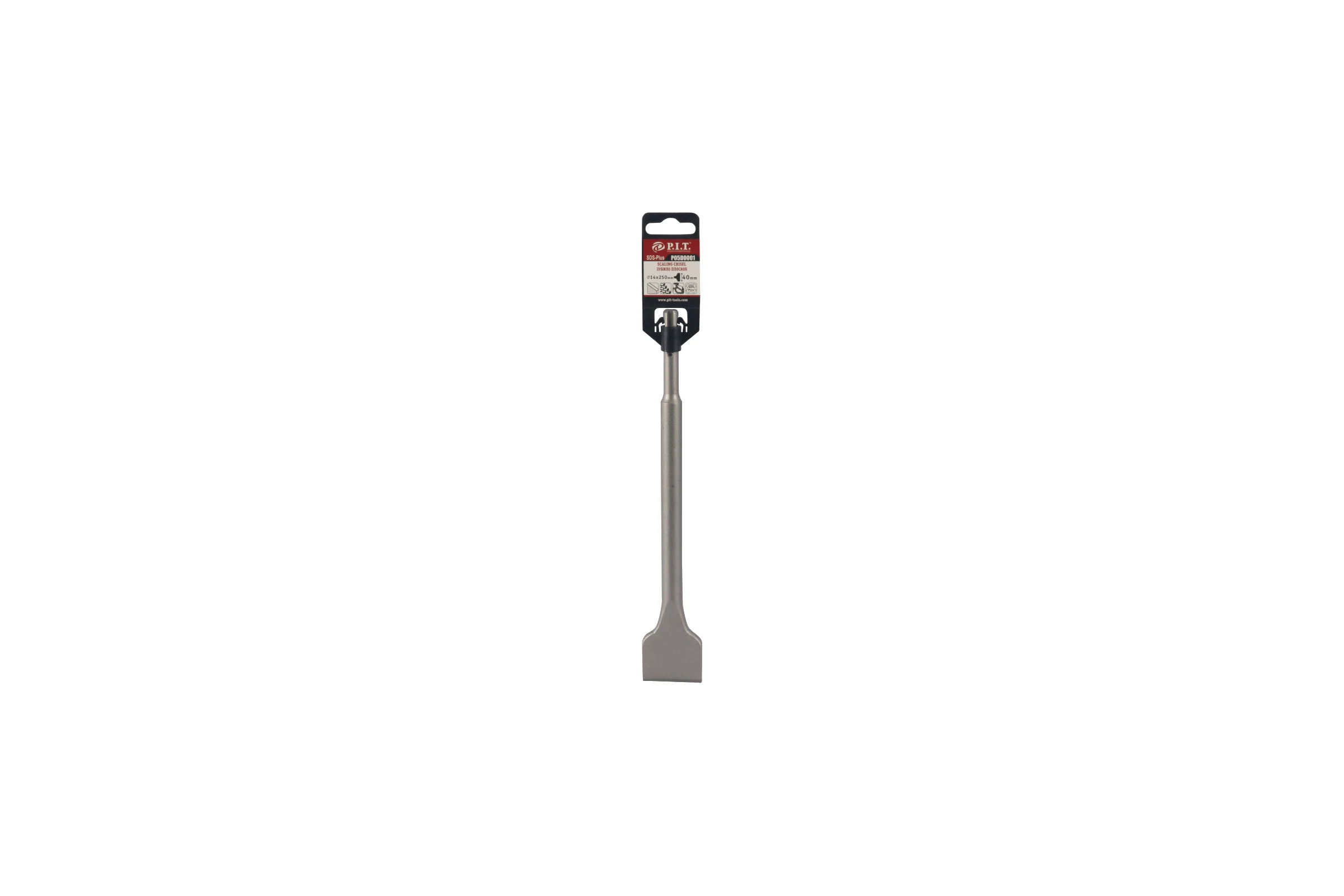 Зубило плоское (14x40х250 мм; SDS-PLUS) P.I.T. P05D0001