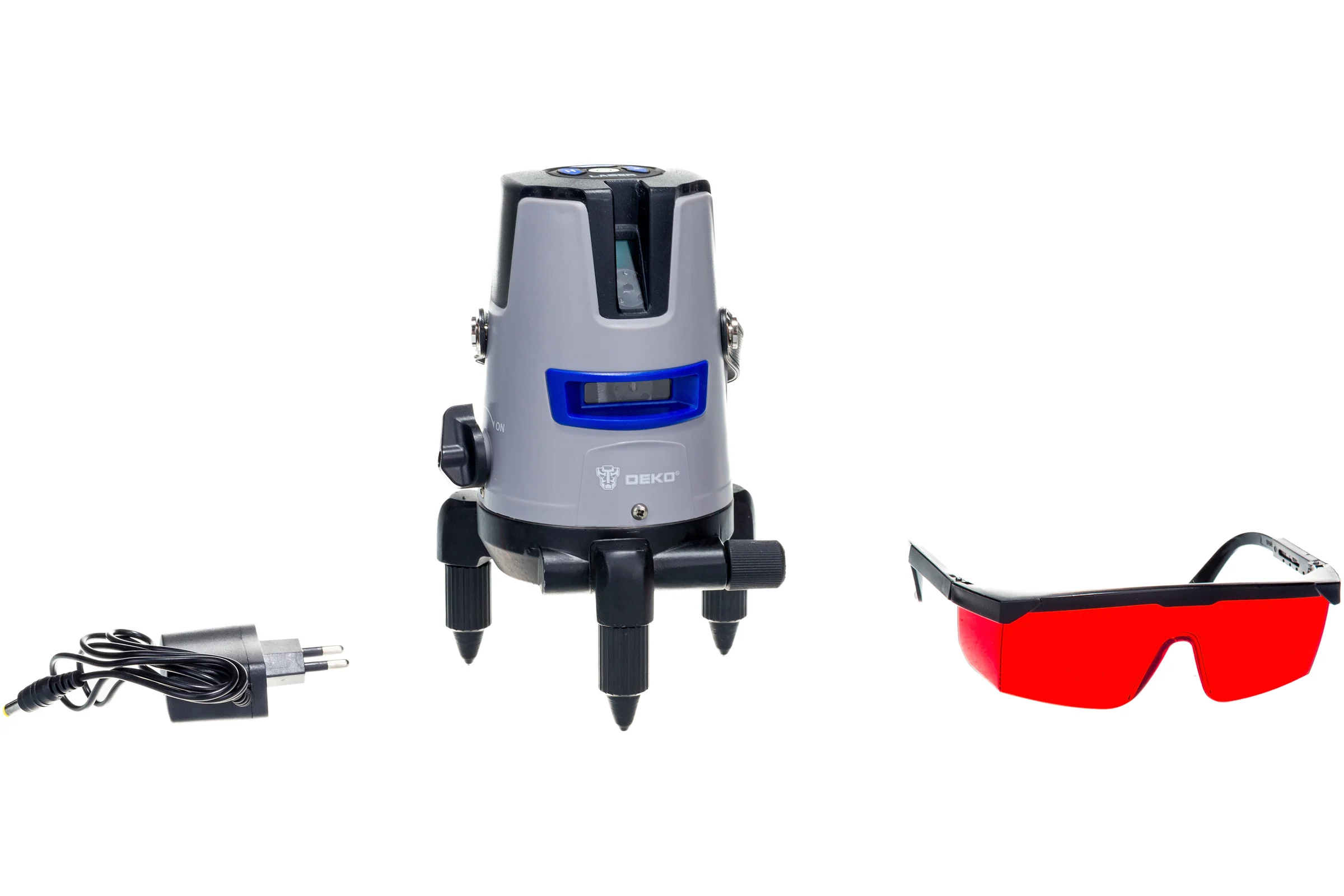 Самовыравнивающийся лазерный уровень DEKO DKLL02RB PRO SET 1 в сумке 065-0101