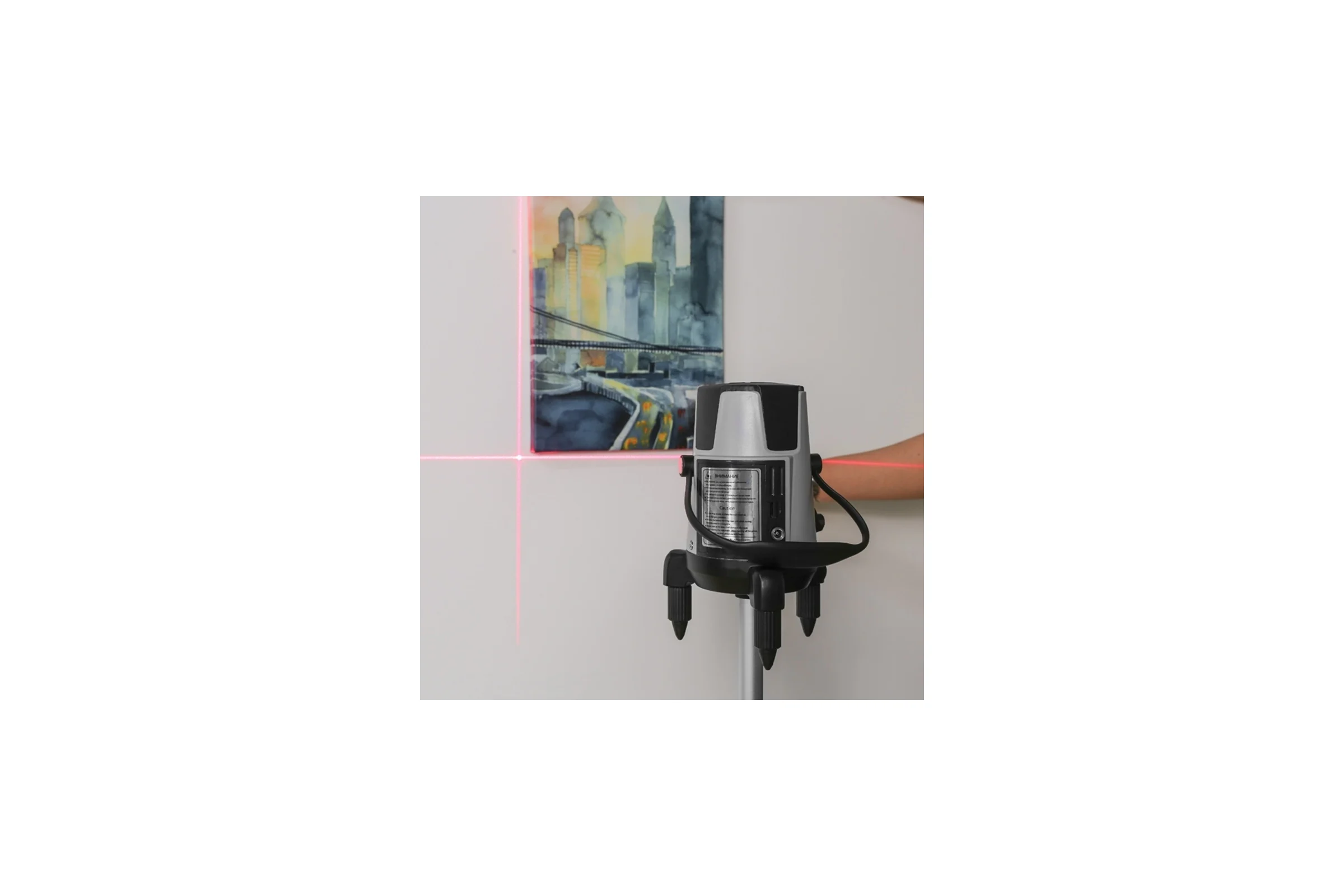 Лазерный самовыравнивающийся уровень DEKO DKLL02RB PRO SET 2 со штативом 1 м 065-0102