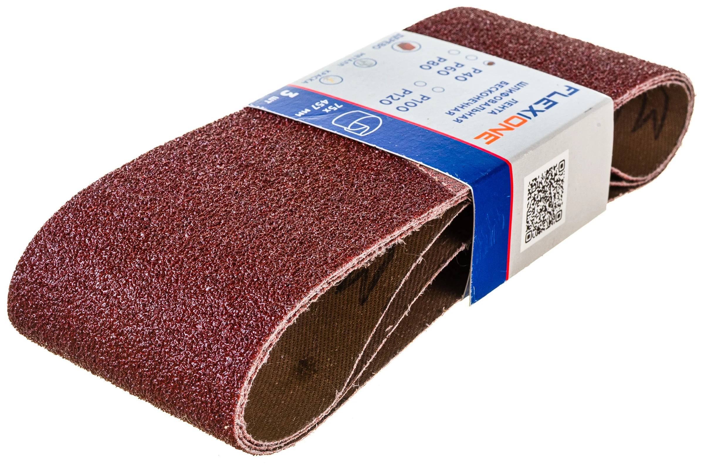 Лента (3 шт; 75x457 мм; P40) Flexione 80002032