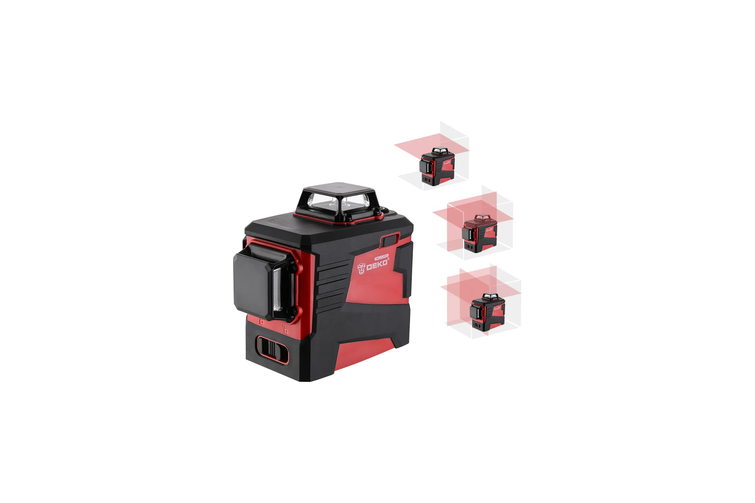 Лазерный самовыравнивающийся уровень DEKO DKLL12PR3 3х360 065-0164