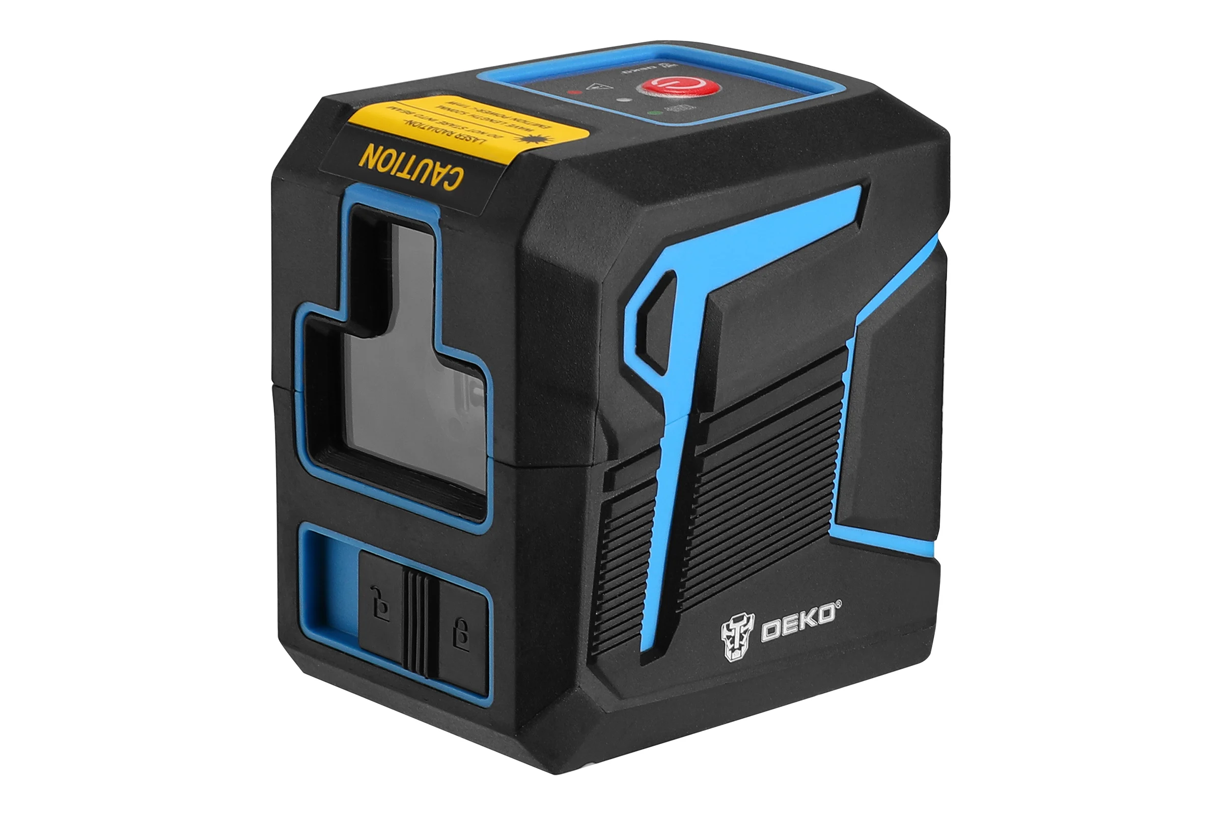 Лазерный самовыравнивающийся уровень DEKO DKLL12 SET 2 со штативом 1 м (2 линии, зеленый луч) 065-0100