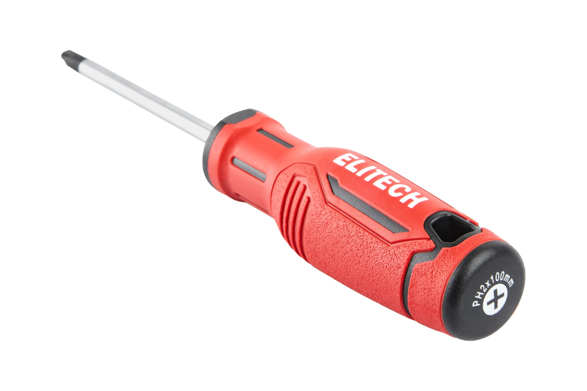 Отвертка Elitech PH2X100мм с магнитным наконечником 211205 207143