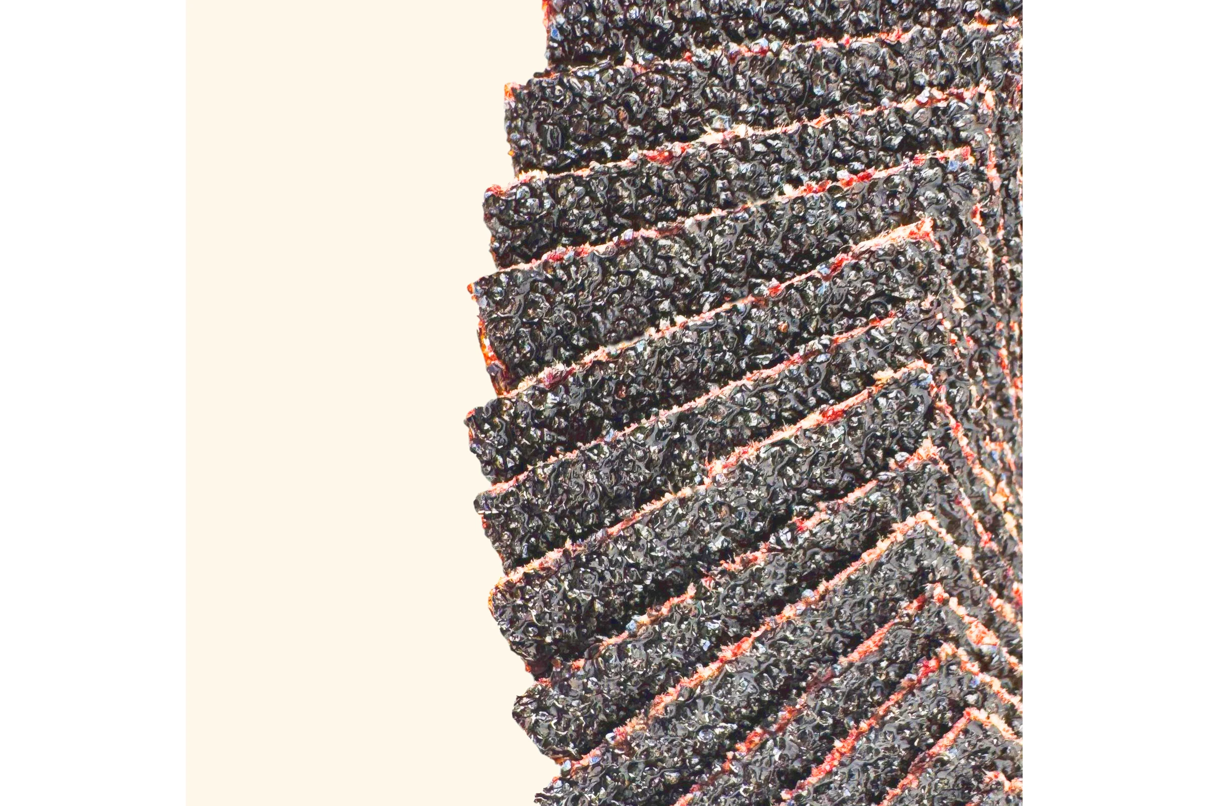 Круг лепестковый торцевой TIGER ABRASIVE IRON NORMAL на металлической чашке, 125x22 мм, P40 00-00000428