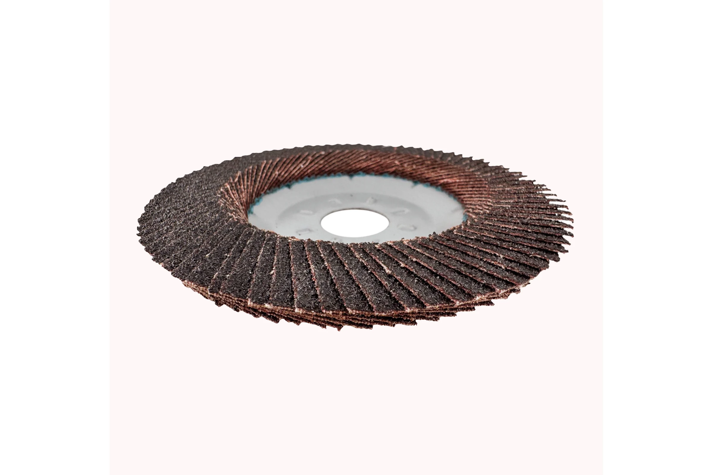 Круг лепестковый торцевой TIGER ABRASIVE IRON NORMAL на металлической чашке, 125x22 мм, P40 00-00000428