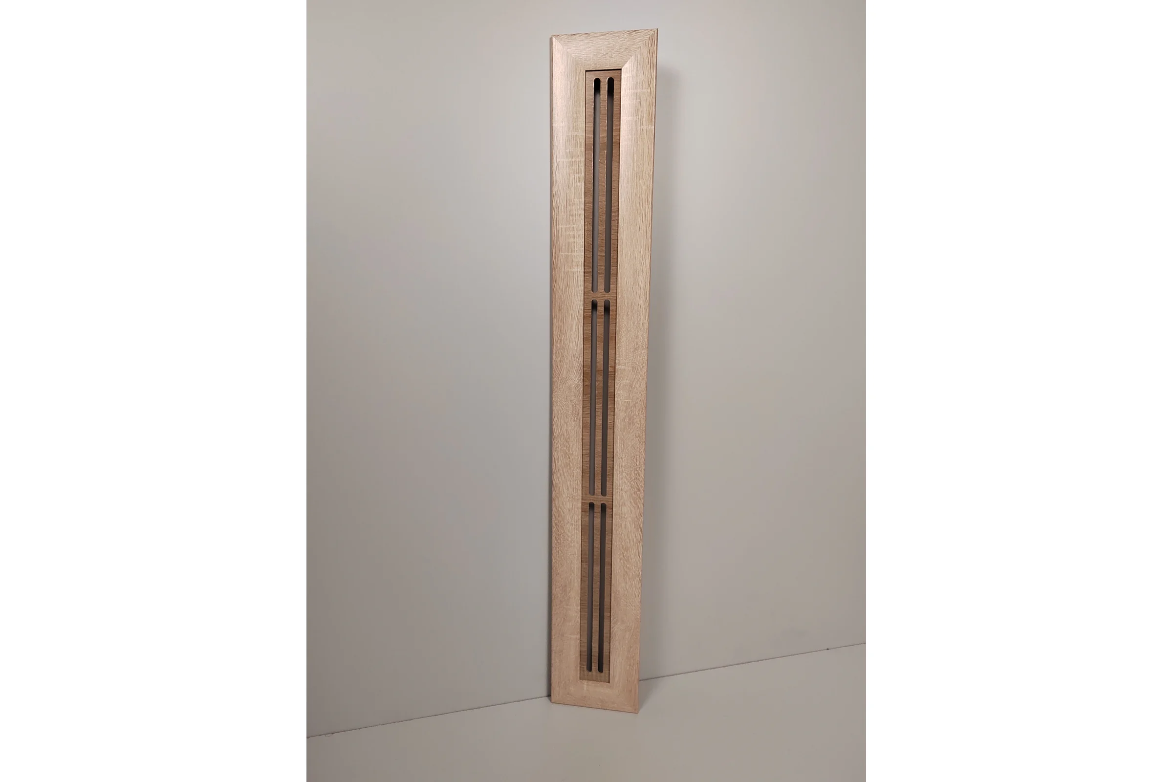 Крышка декоративная для радиаторов и батарей Cosca Decor 170х1200 мм, дуб сонома, МДФ Cosca 00-00083223