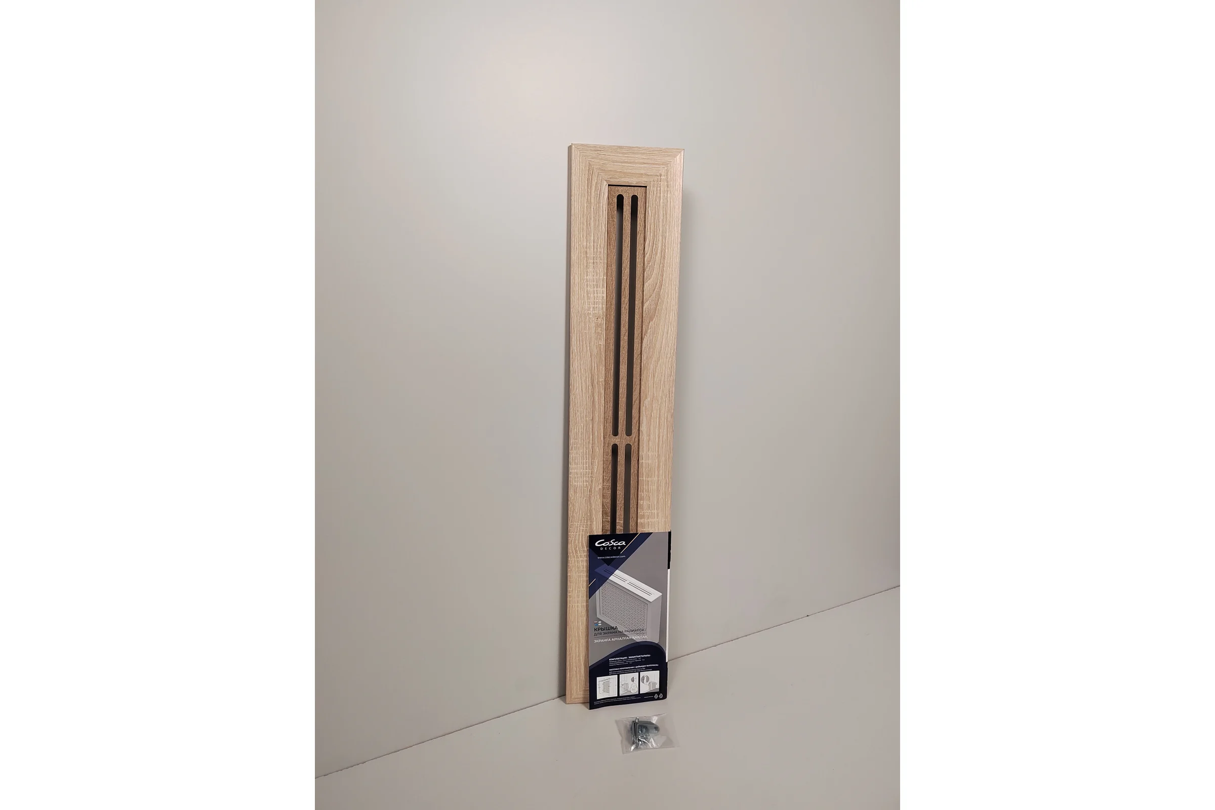 Крышка декоративная для радиаторов и батарей Cosca Decor 170х900 мм, дуб сонома 00-00079566