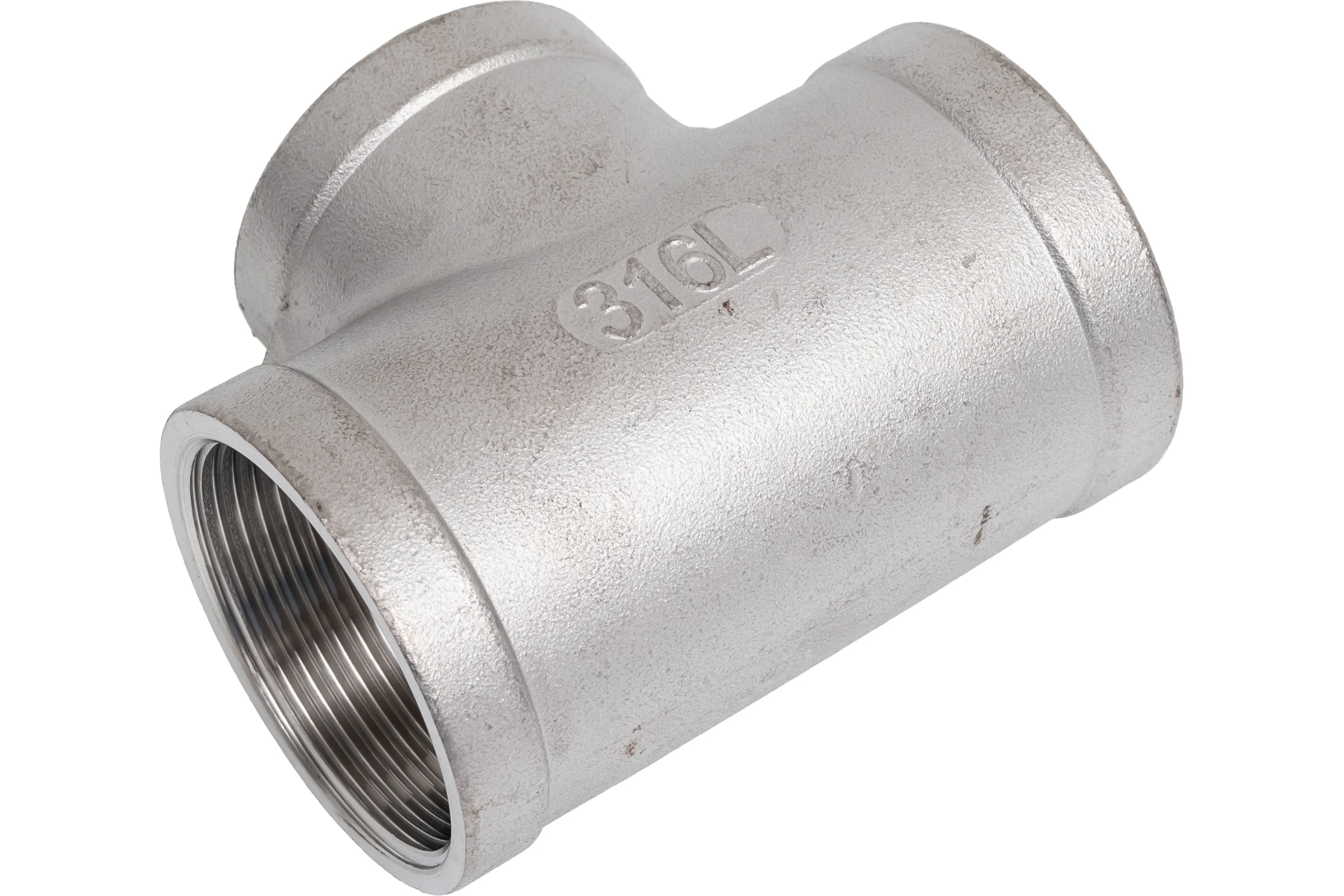 Тройник нержавеющая сталь переходной Benarmo Ду40x32 ВР 129-8798