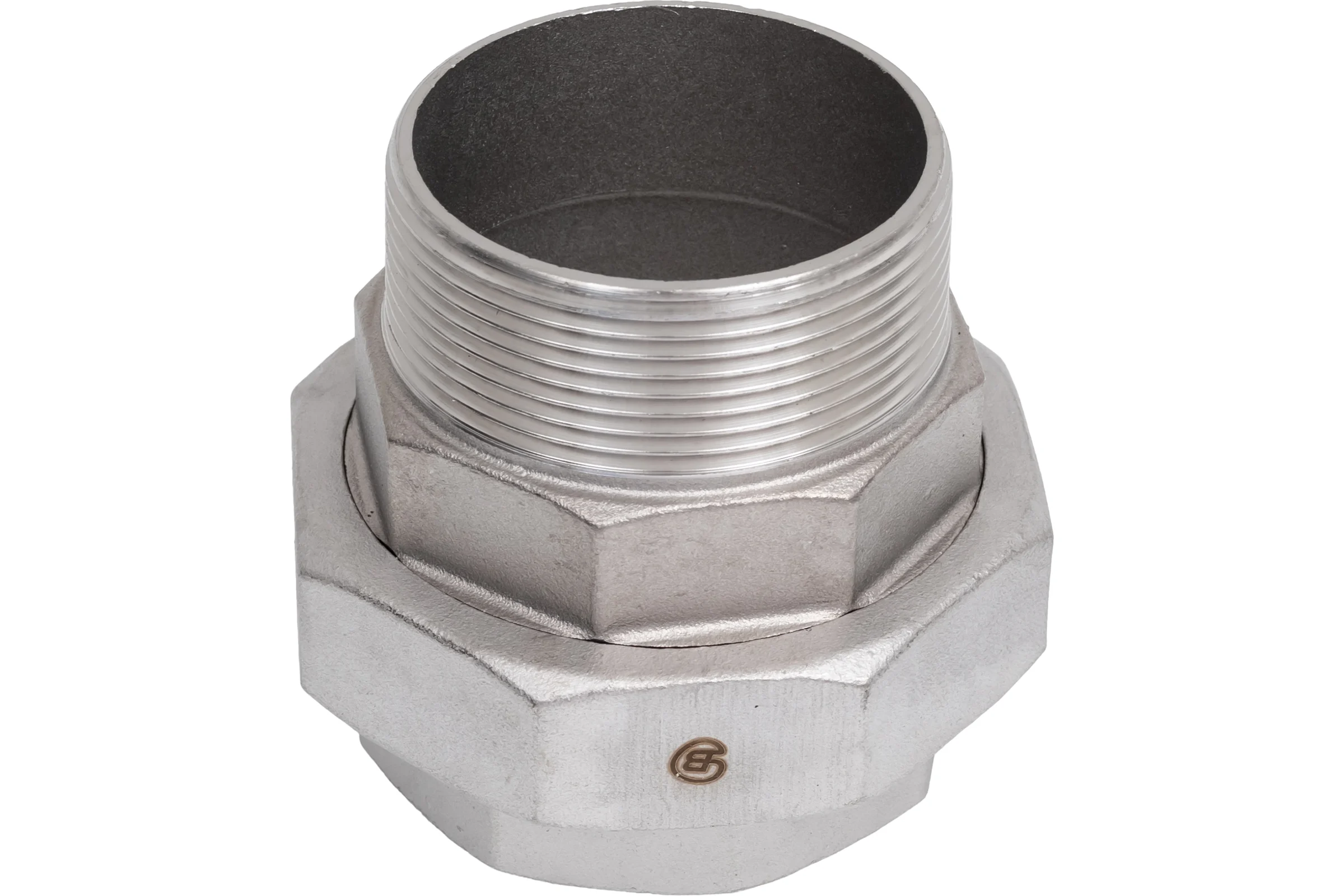 Соединитель Benarmo нержавеющая сталь Ду50 2 ВР/НР 129-2083