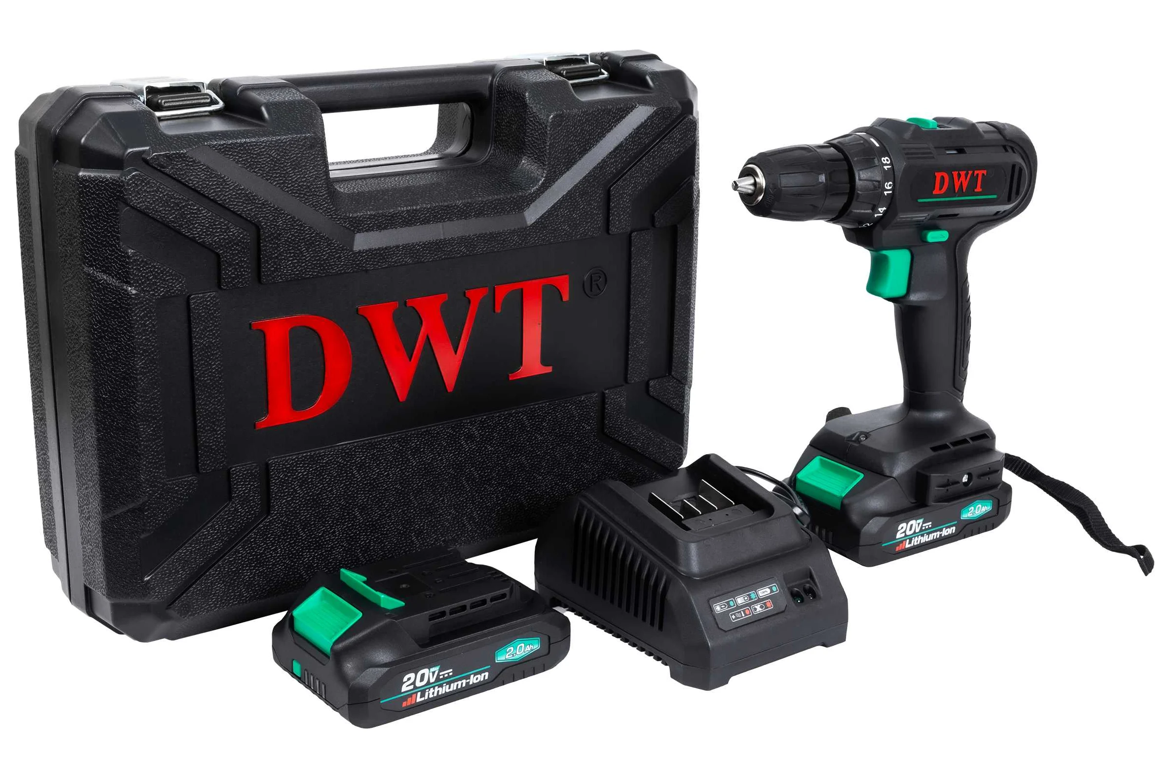 Аккумуляторная дрель-шуруповерт DWT ABSP-20 NF-2 BMC