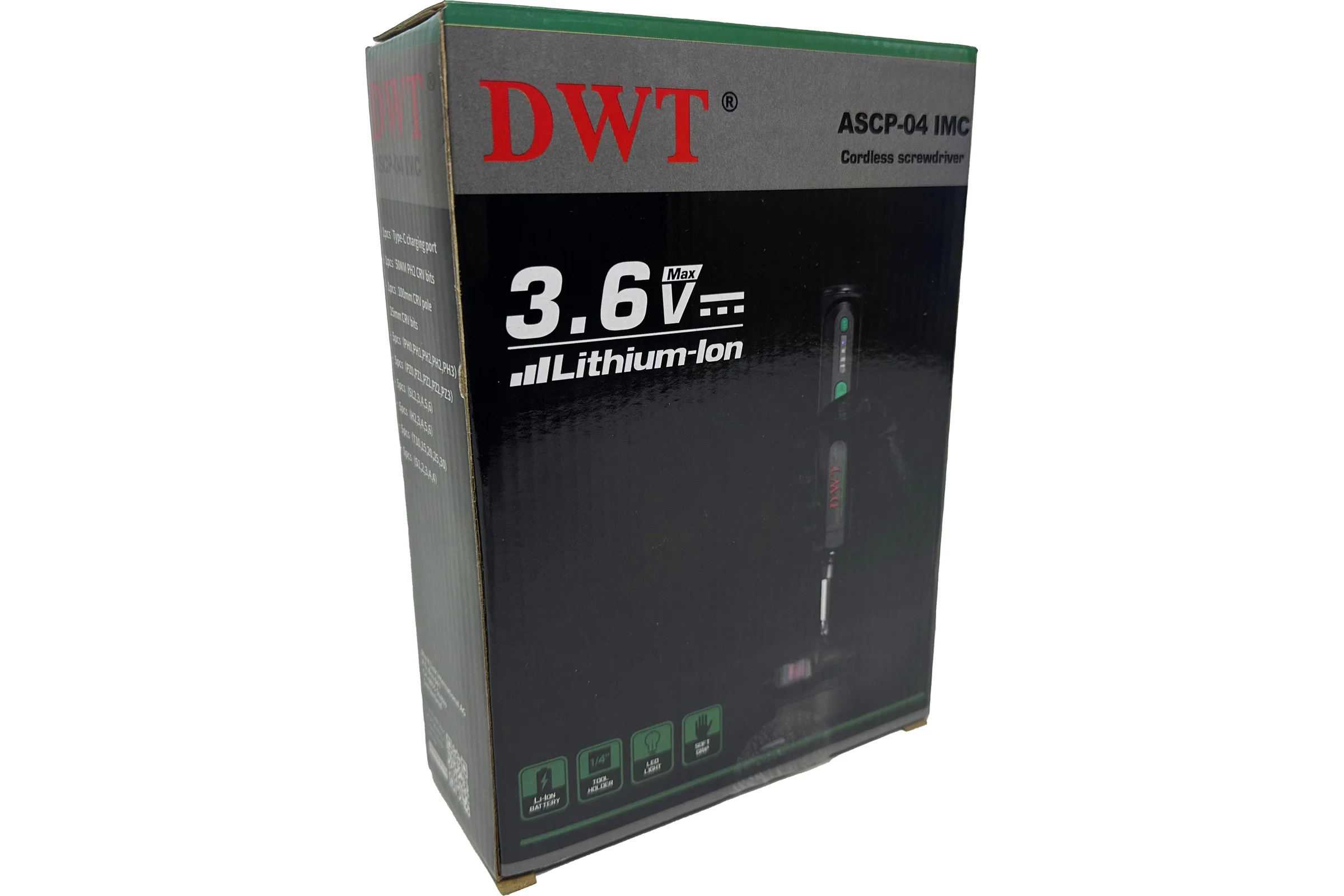 Аккумуляторная отвертка DWT ASCP-04 IMC