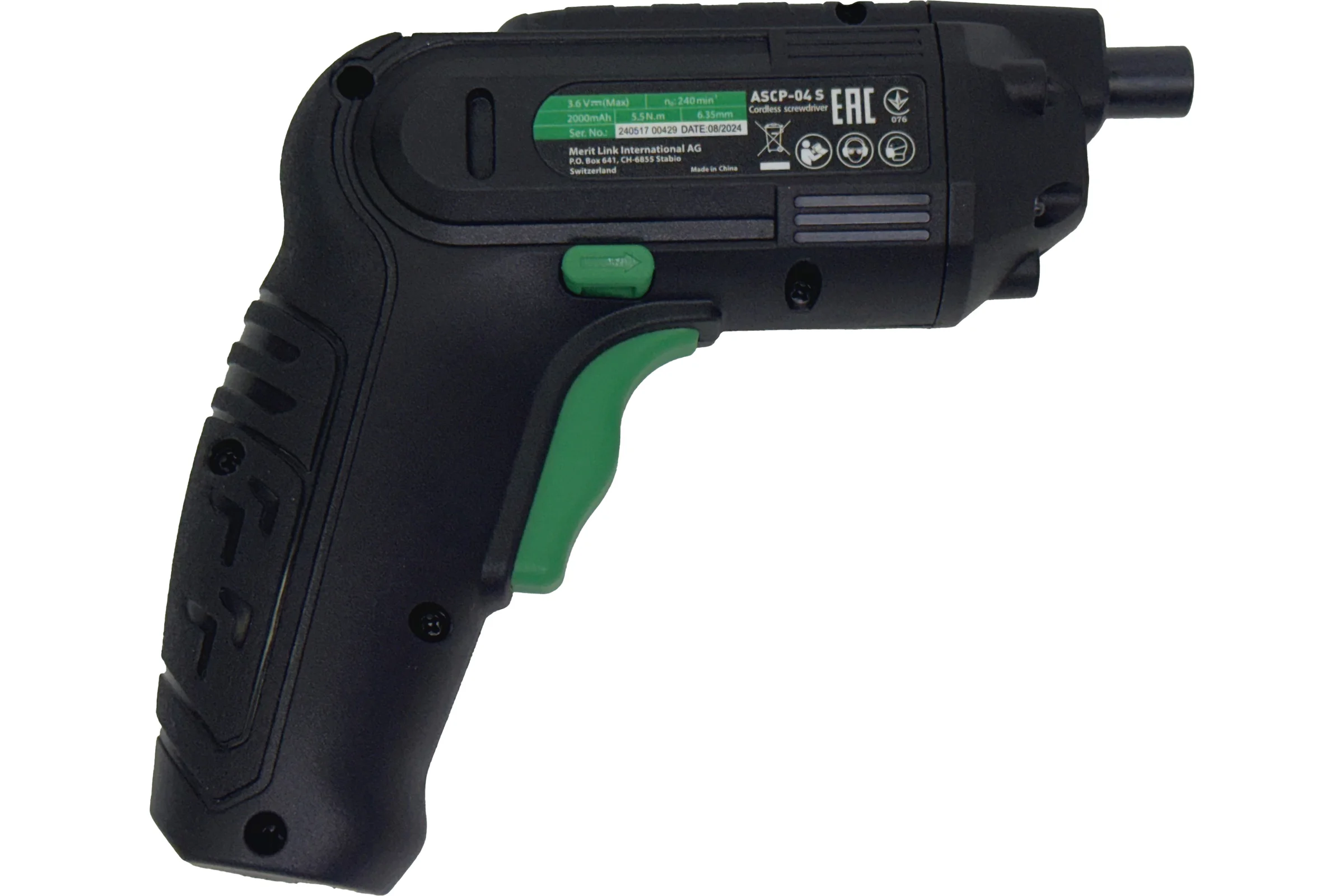 Аккумуляторная отвертка DWT ASCP-04 S