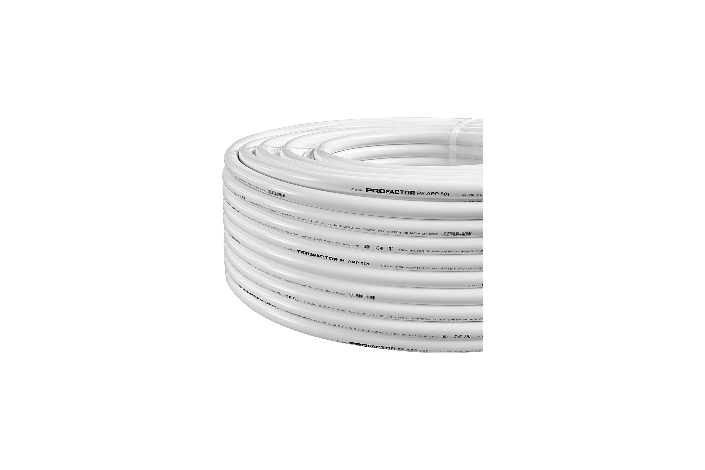 Труба металлопластиковая PROFACTOR PEX-A-AL-PE б/ш O20 х 2мм, бухта 100 м PF APP 501