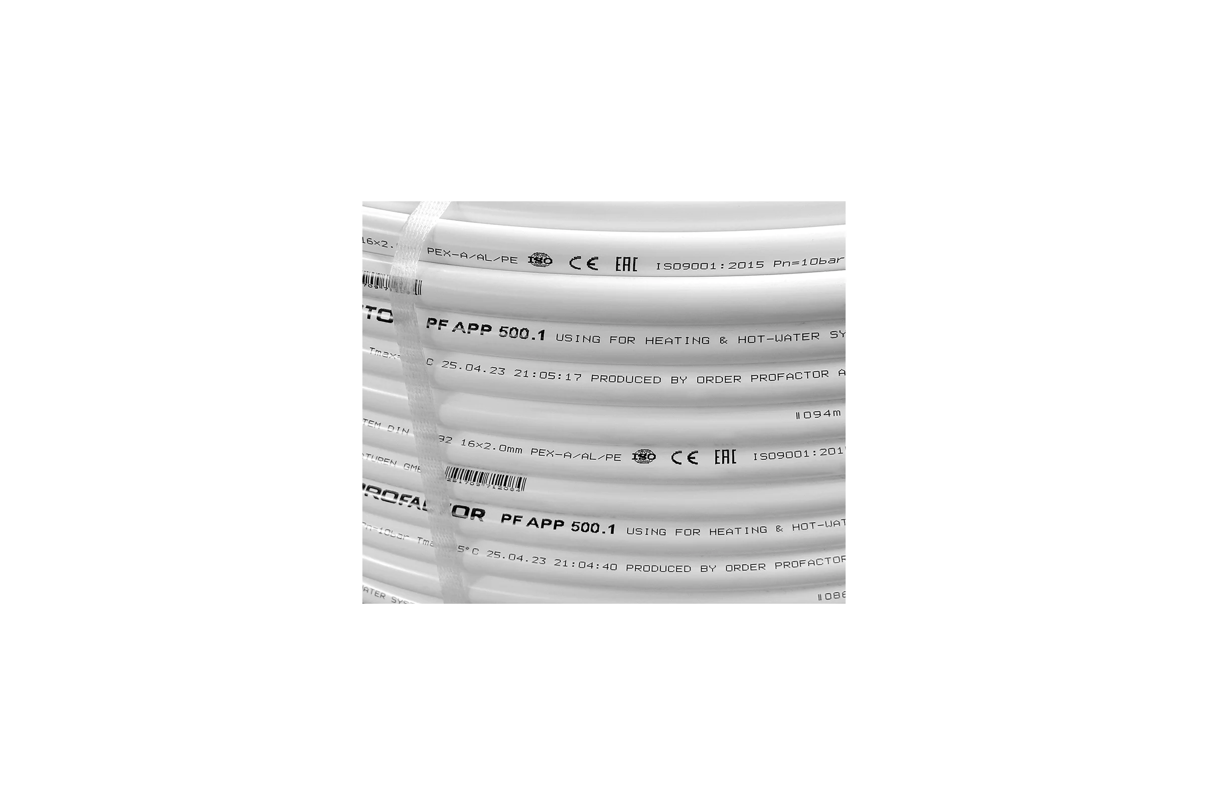 Труба металлопластиковая PROFACTOR PEX-A-AL-PE б/ш O16 х 2мм, бухта 100м PF APP 500.1