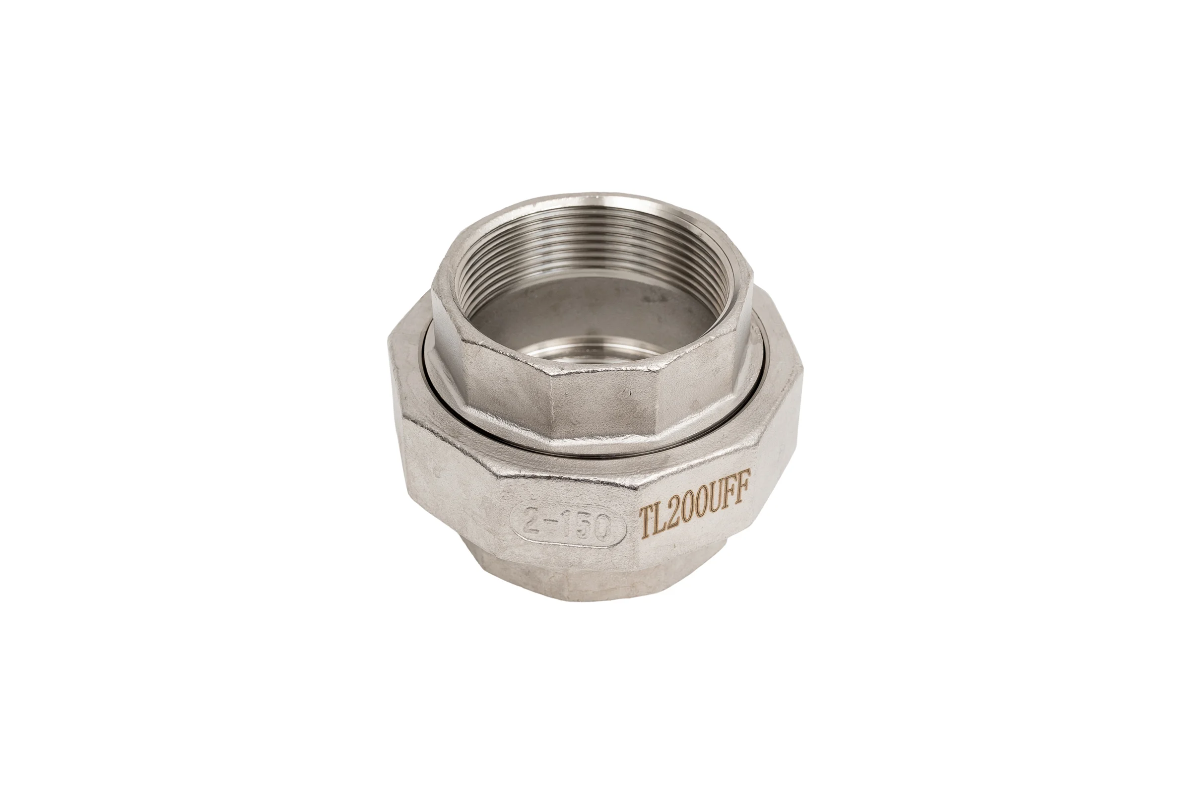 Американка конусная нержавеющая TITAN LOCK AISI304 2, ВР/ВР TL200UFFC