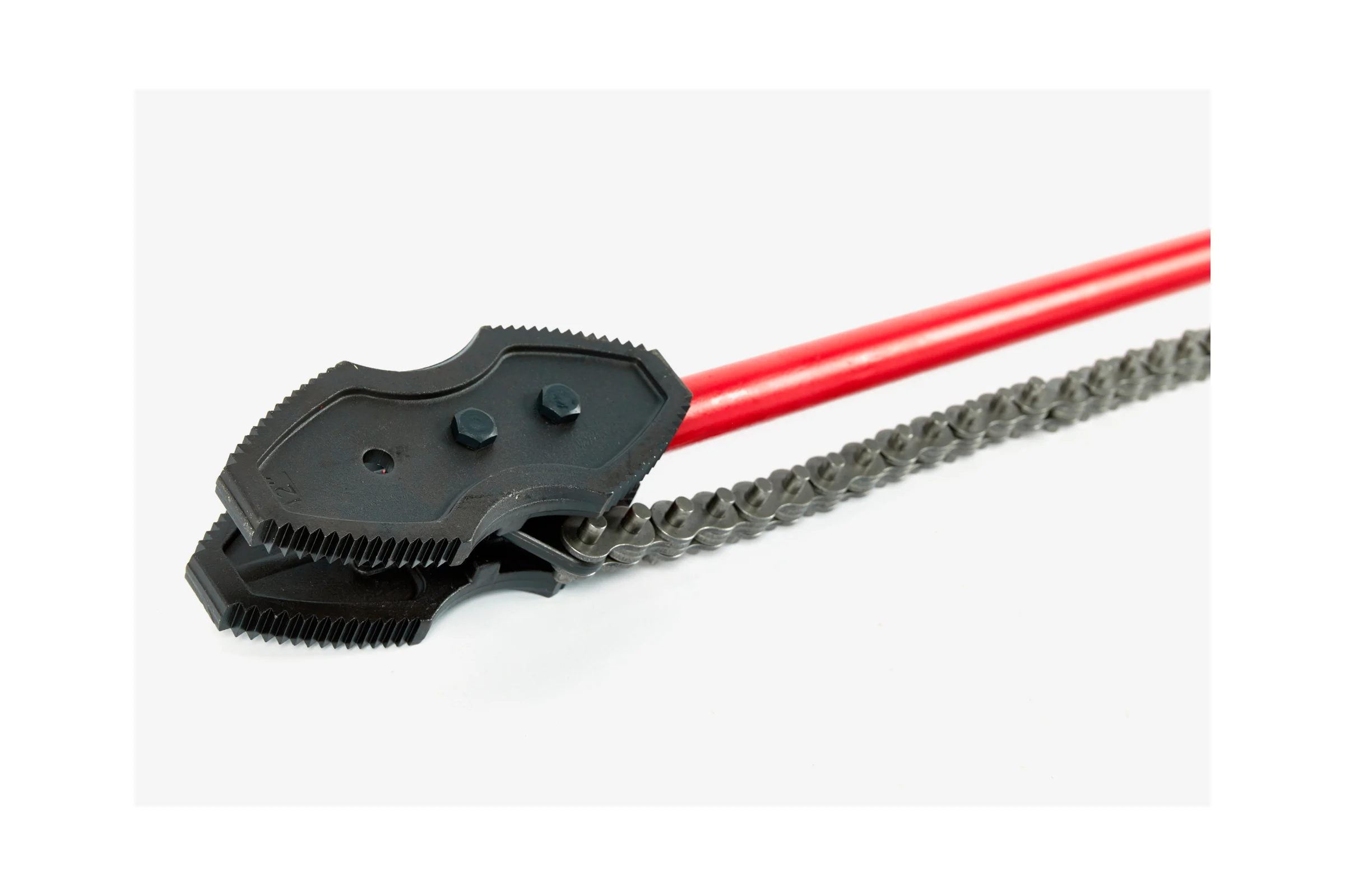 Двухсторонний цепной трубный ключ REDLI  усиленный Chain Tong 12", R70247