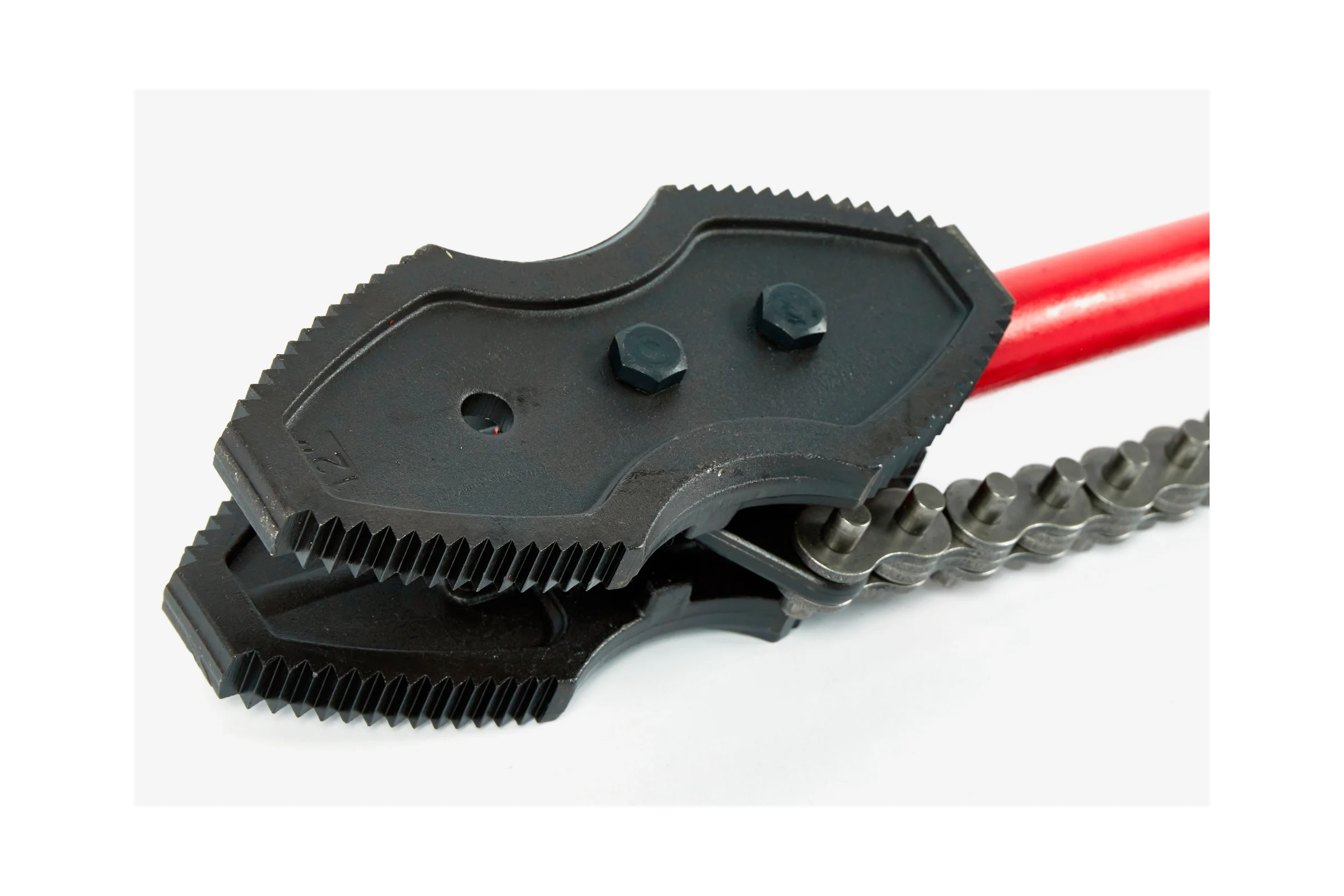 Двухсторонний цепной трубный ключ REDLI  усиленный Chain Tong 12", R70247
