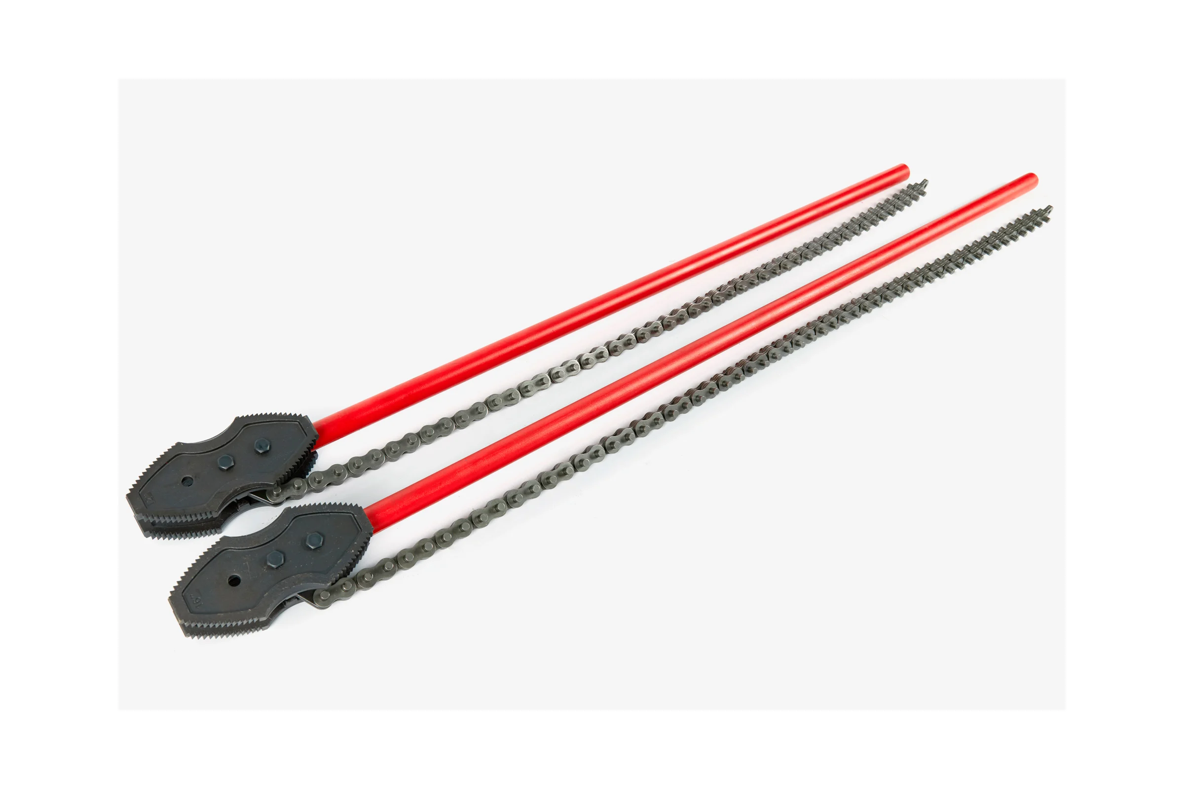 Двухсторонний цепной трубный ключ REDLI  усиленный Chain Tong 12", R70247