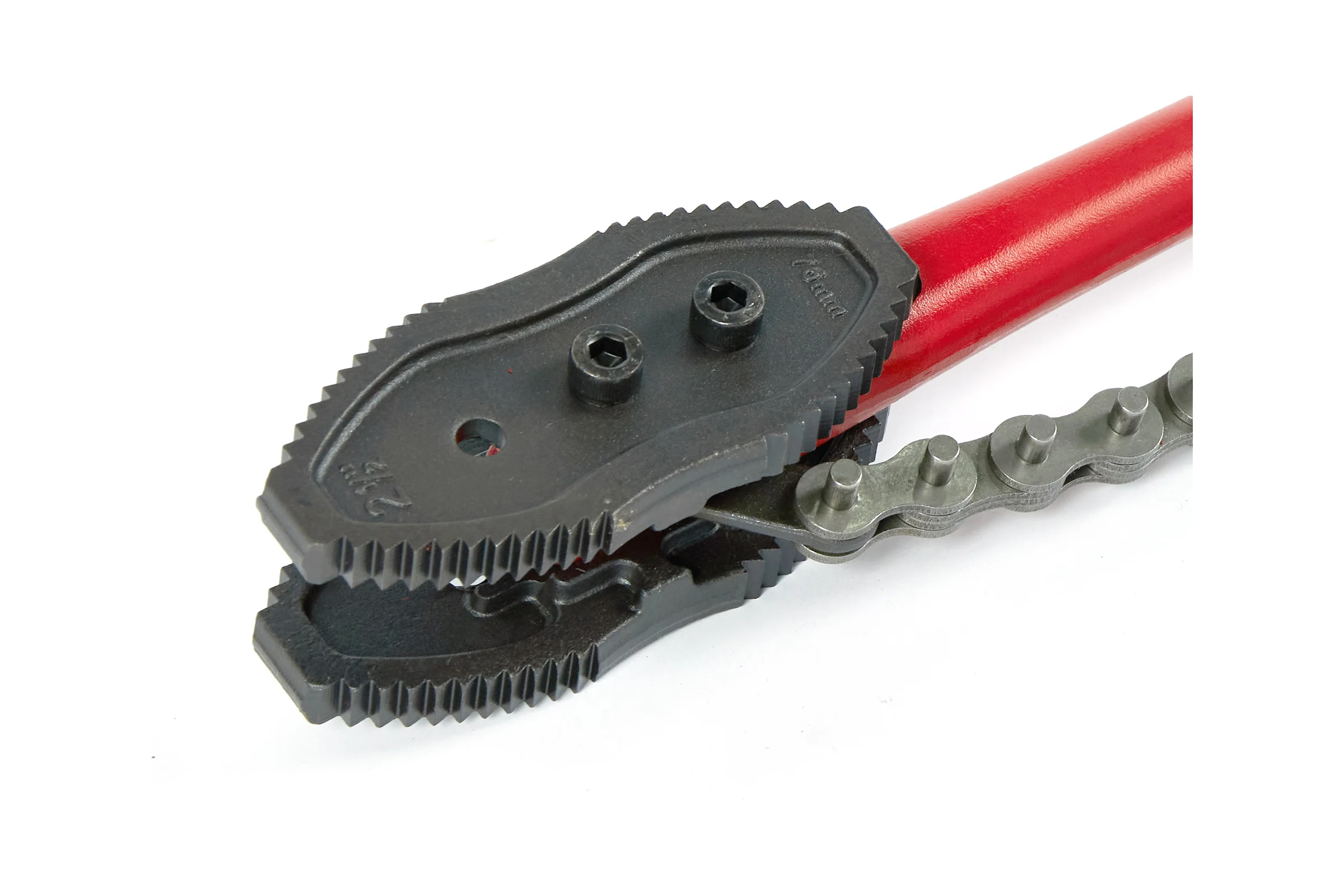 Двухсторонний цепной трубный ключ REDLI  усиленный Chain Tong 2.5", R70243