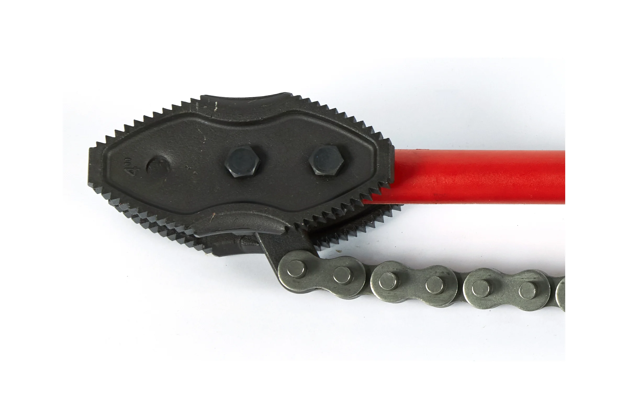 Двухсторонний цепной трубный ключ REDLI  усиленный Chain Tong 4", R70244