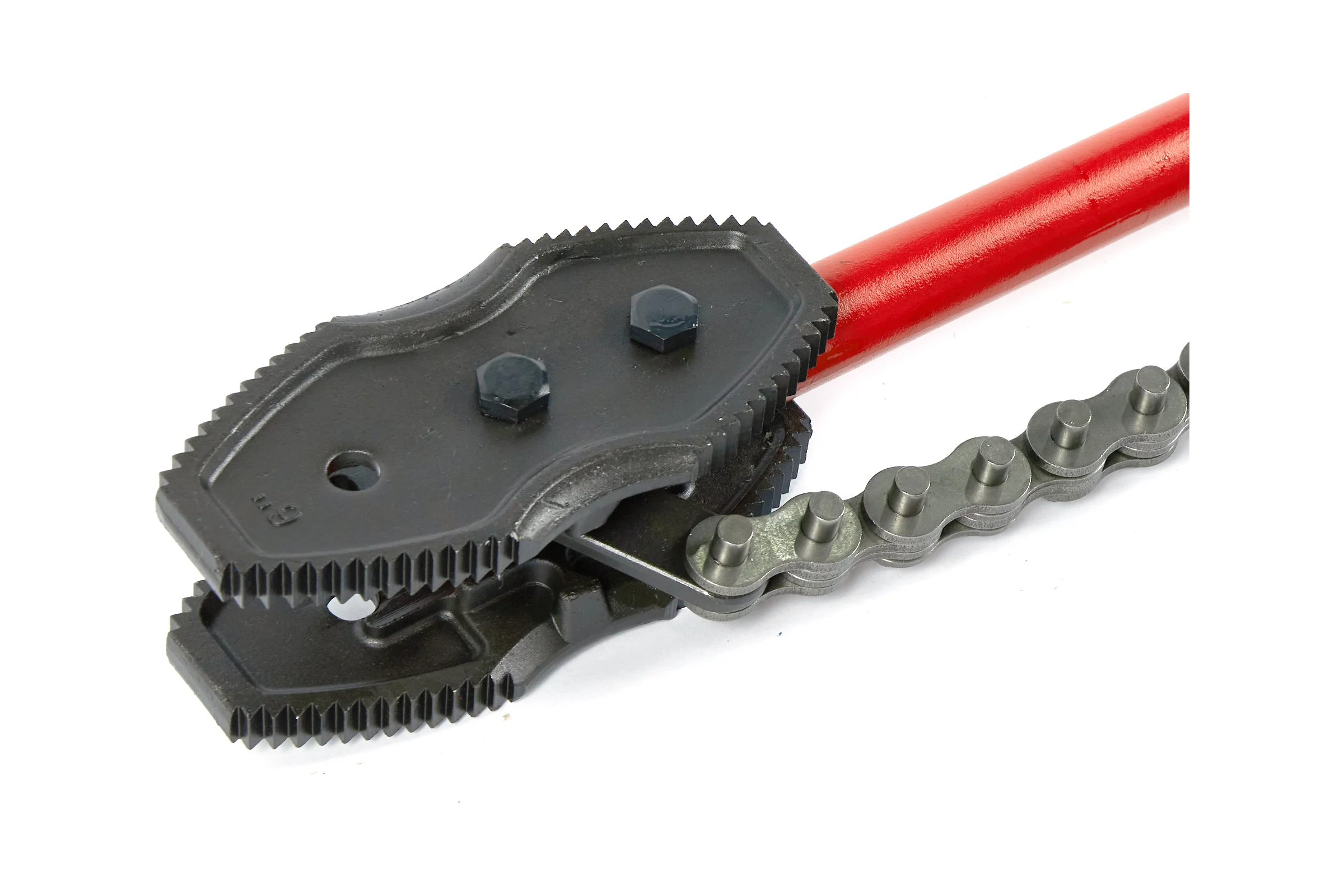 Двухсторонний цепной трубный ключ REDLI  усиленный Chain Tong 6", R70245