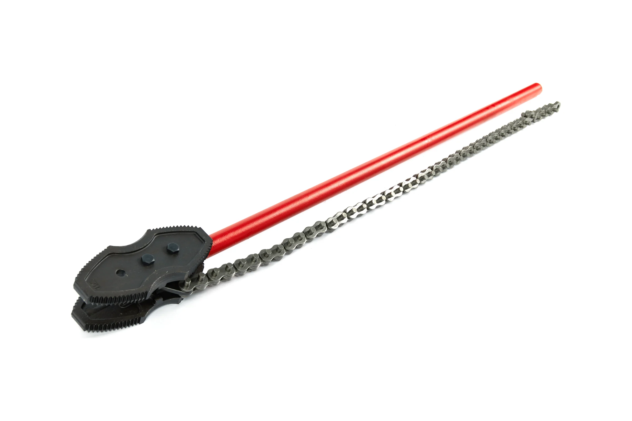 Двухсторонний цепной трубный ключ REDLI  усиленный Chain Tong 10", R70250