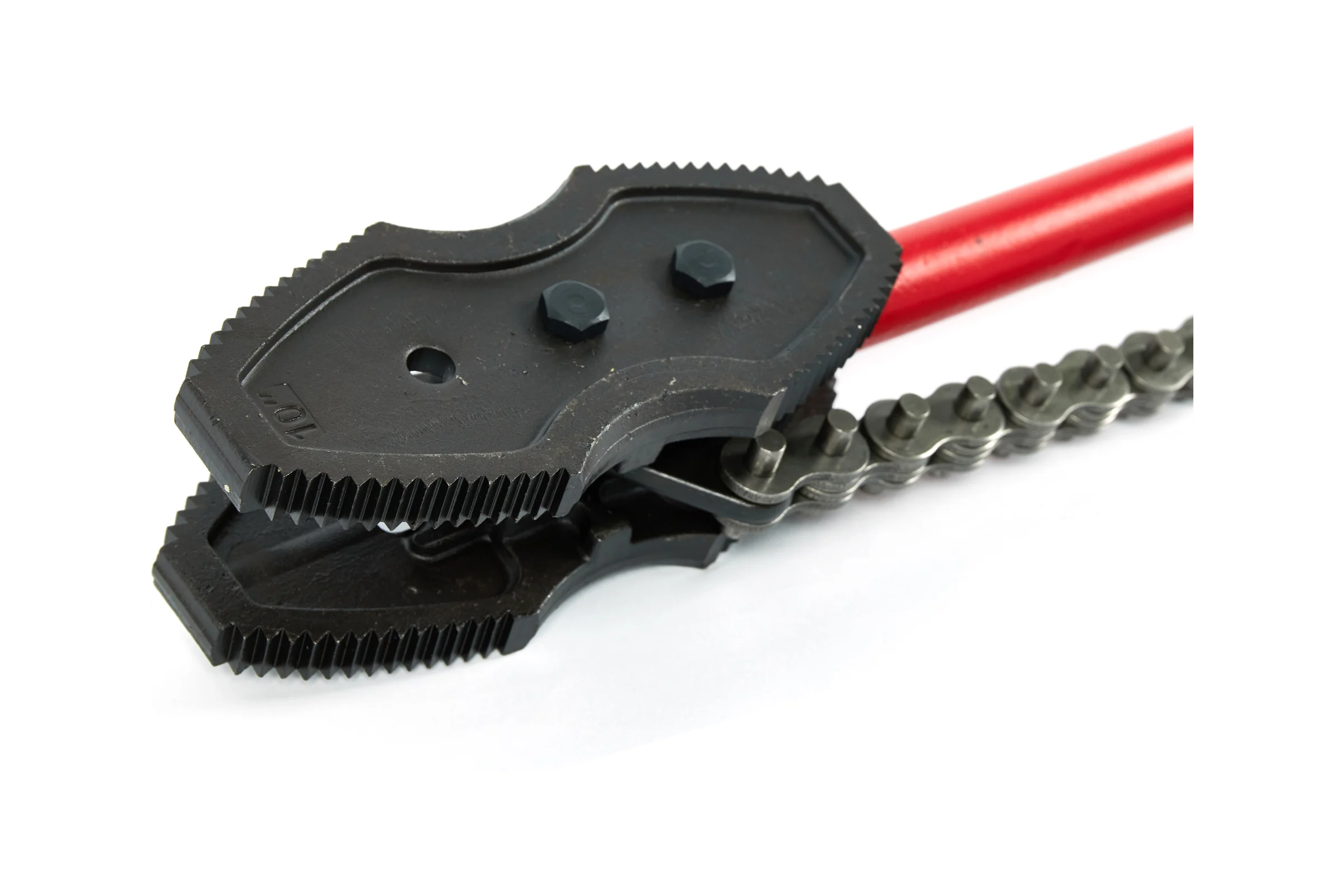 Двухсторонний цепной трубный ключ REDLI  усиленный Chain Tong 10", R70250