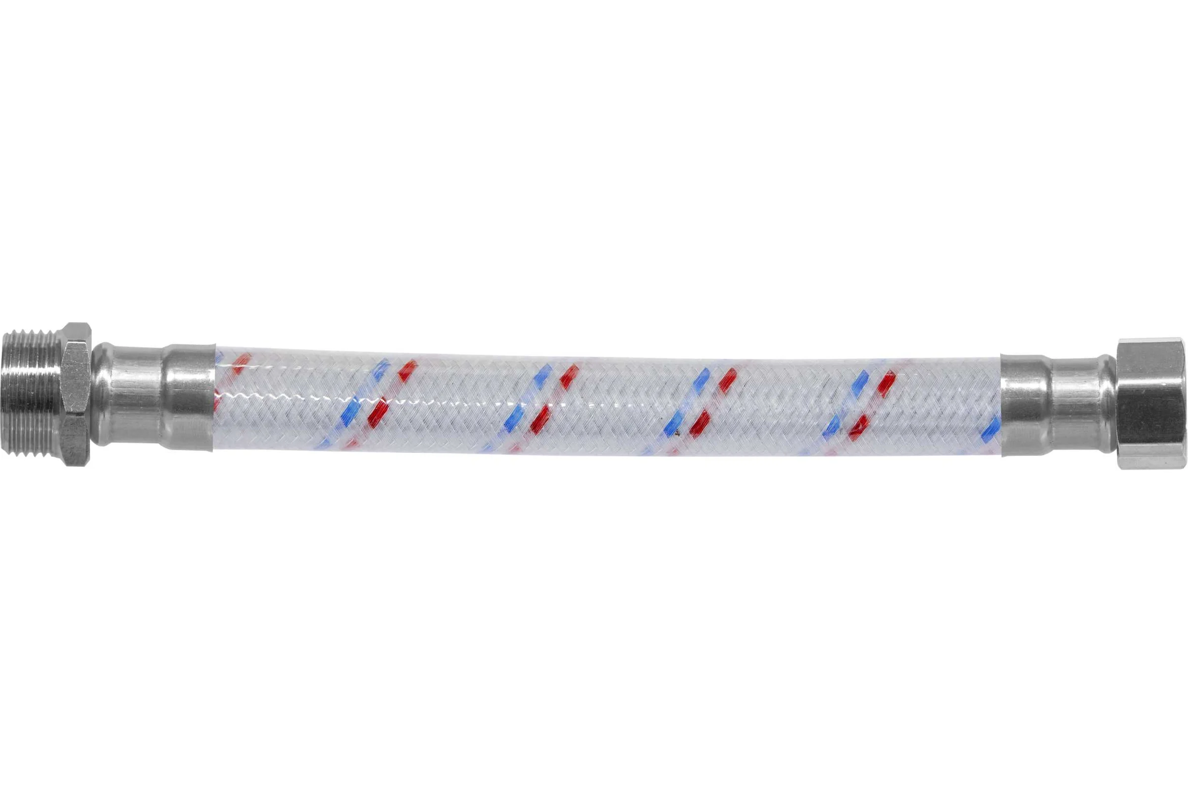Гибкая подводка для воды ЦС ГИГАНТ 17 нейлон  1/2”Г х 1/2Ш L-50 см, штука ГП002411