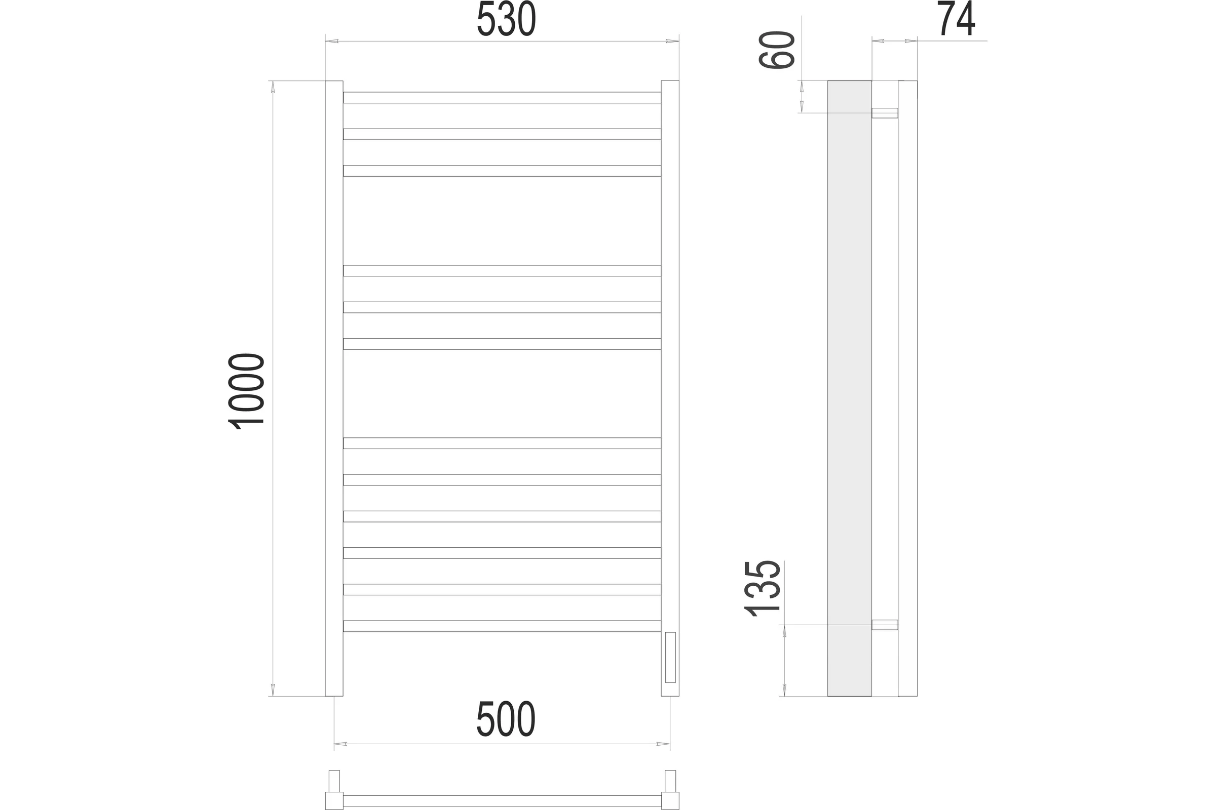Сицилия Terminus П12 500x1000 sensor quick touch 4670078526298