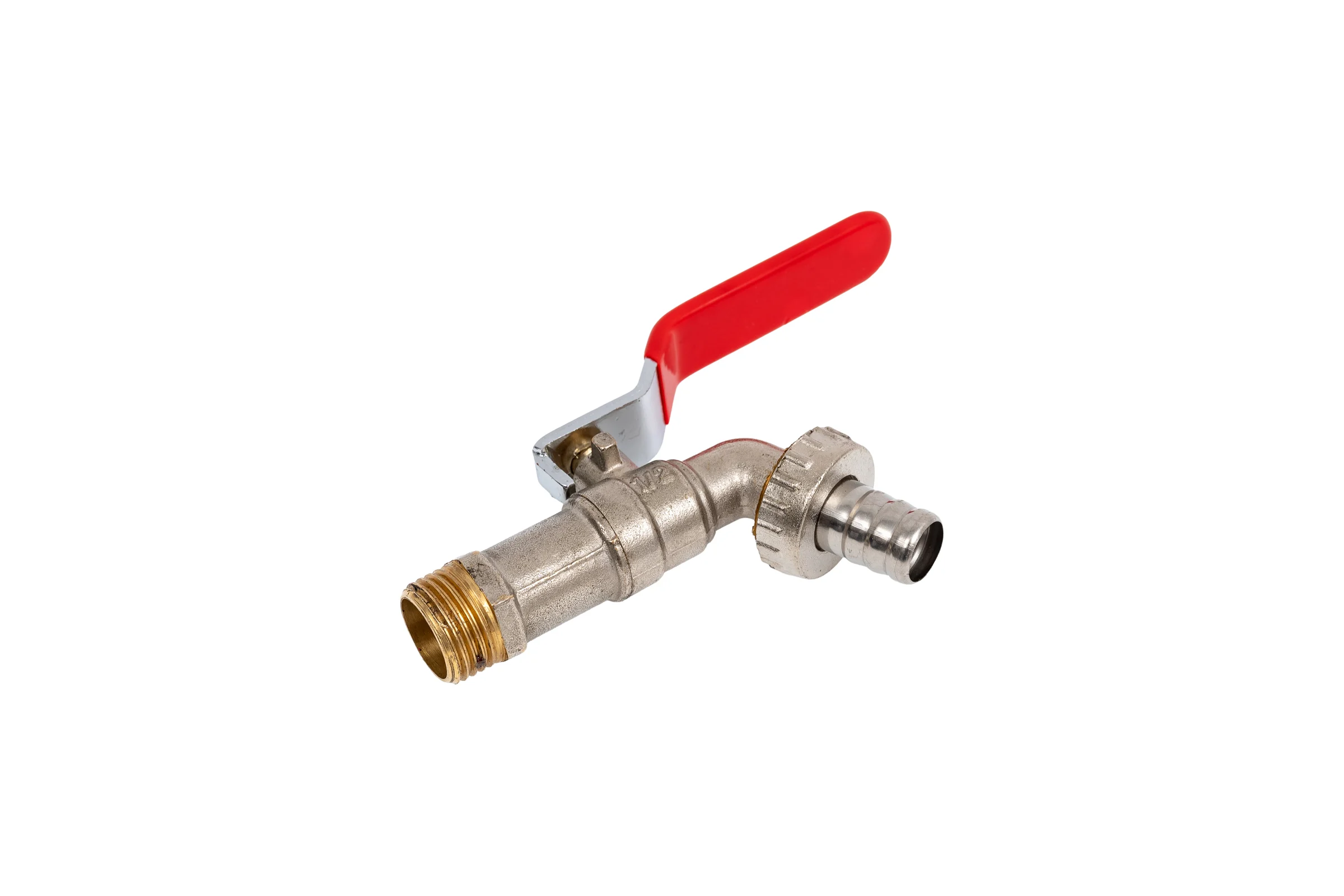 Кран шаровой с носиком DORON 1/2" нар.рез. 8436