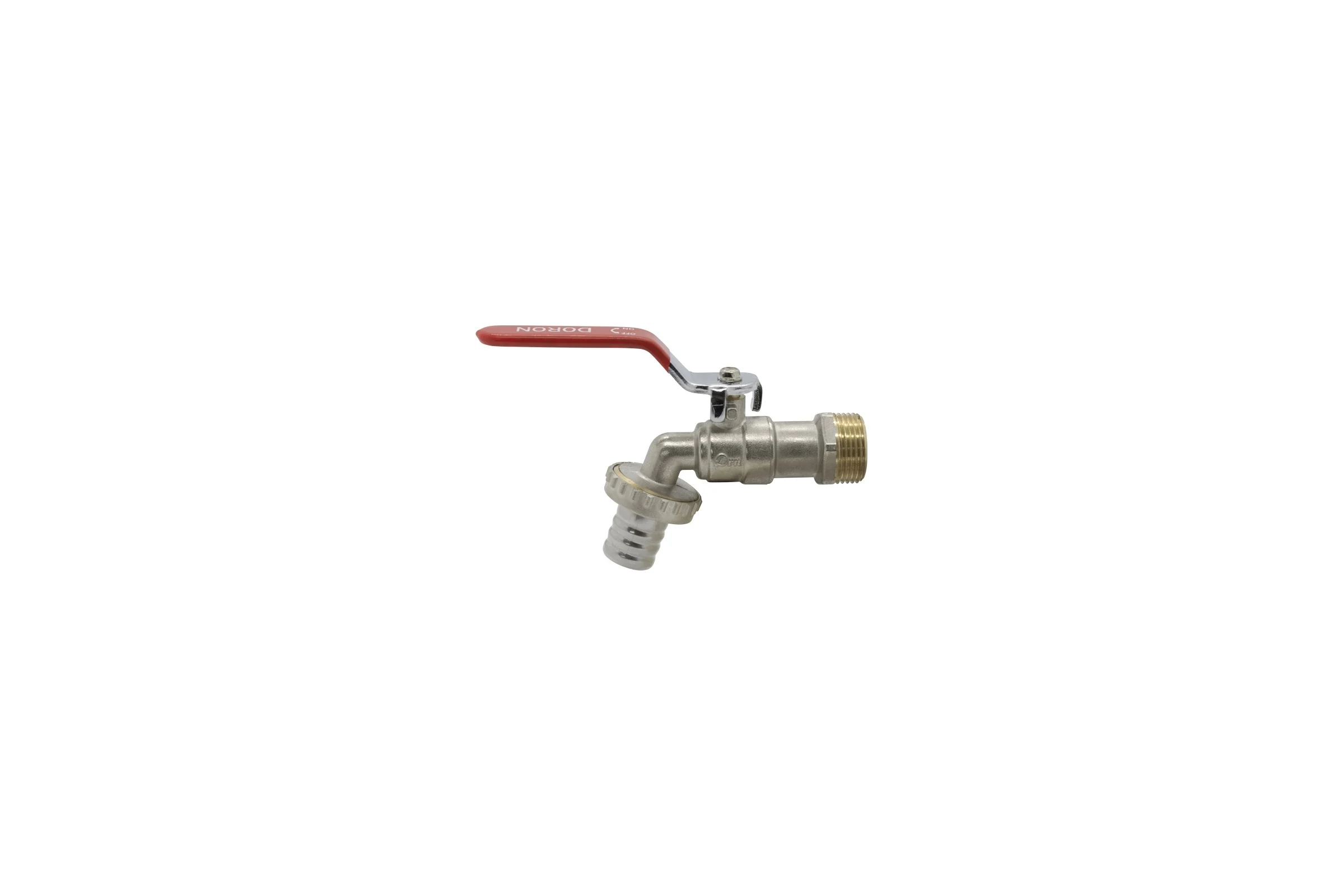 Кран шаровой с носиком DORON 1/2" нар.рез. 8436