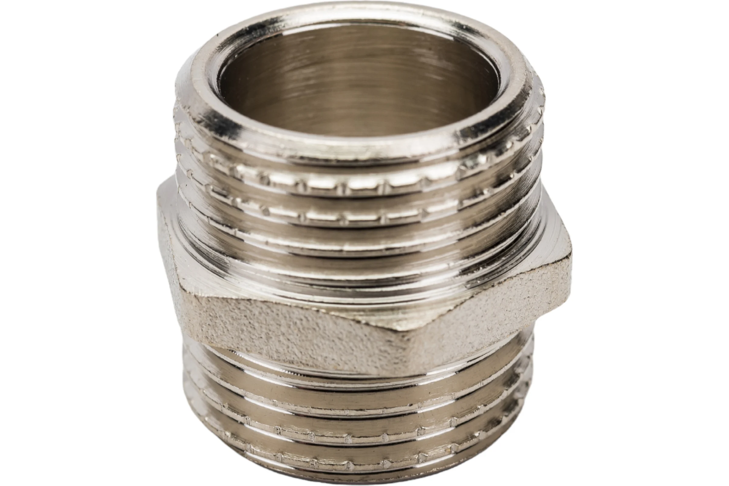 Ниппель AQUALINK 1/2х1/2 нар-нар (Цена за упаковку 10 шт.)  арт. 2524