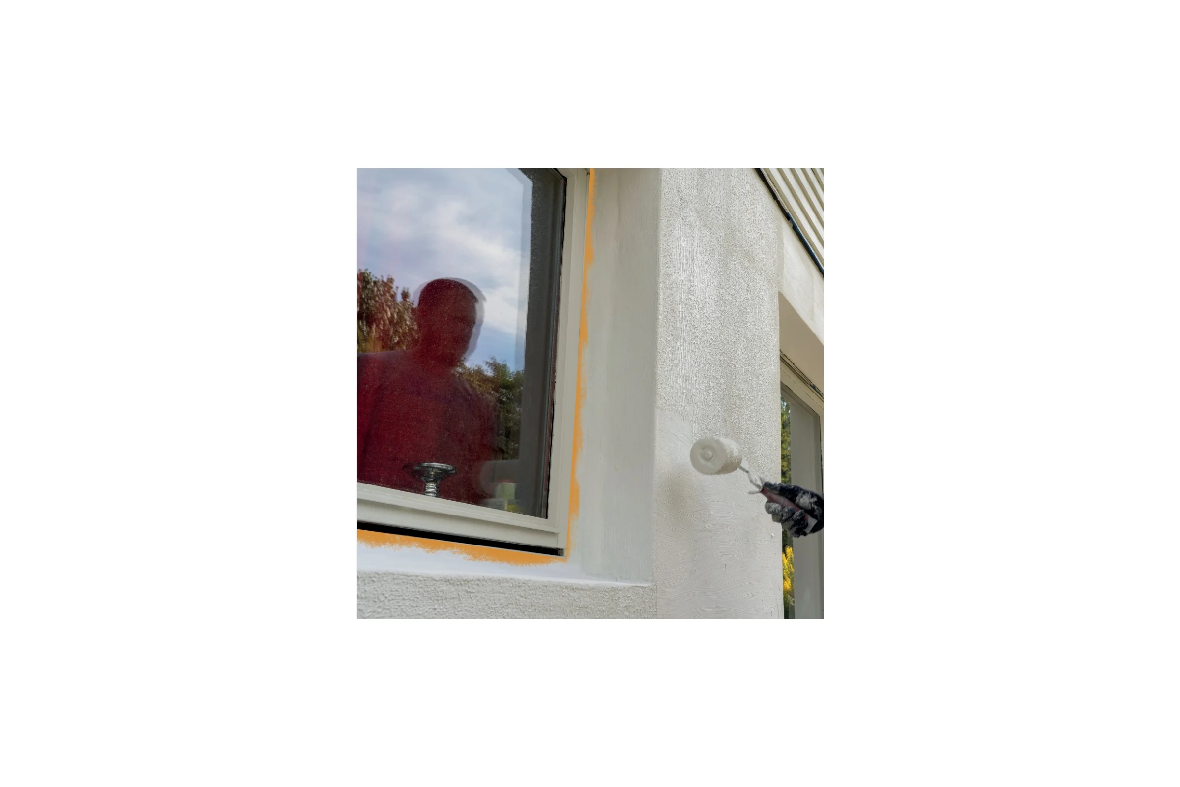 Лента клейкая малярная XGLASS ПВХ, 50 мм, 33 м 160551