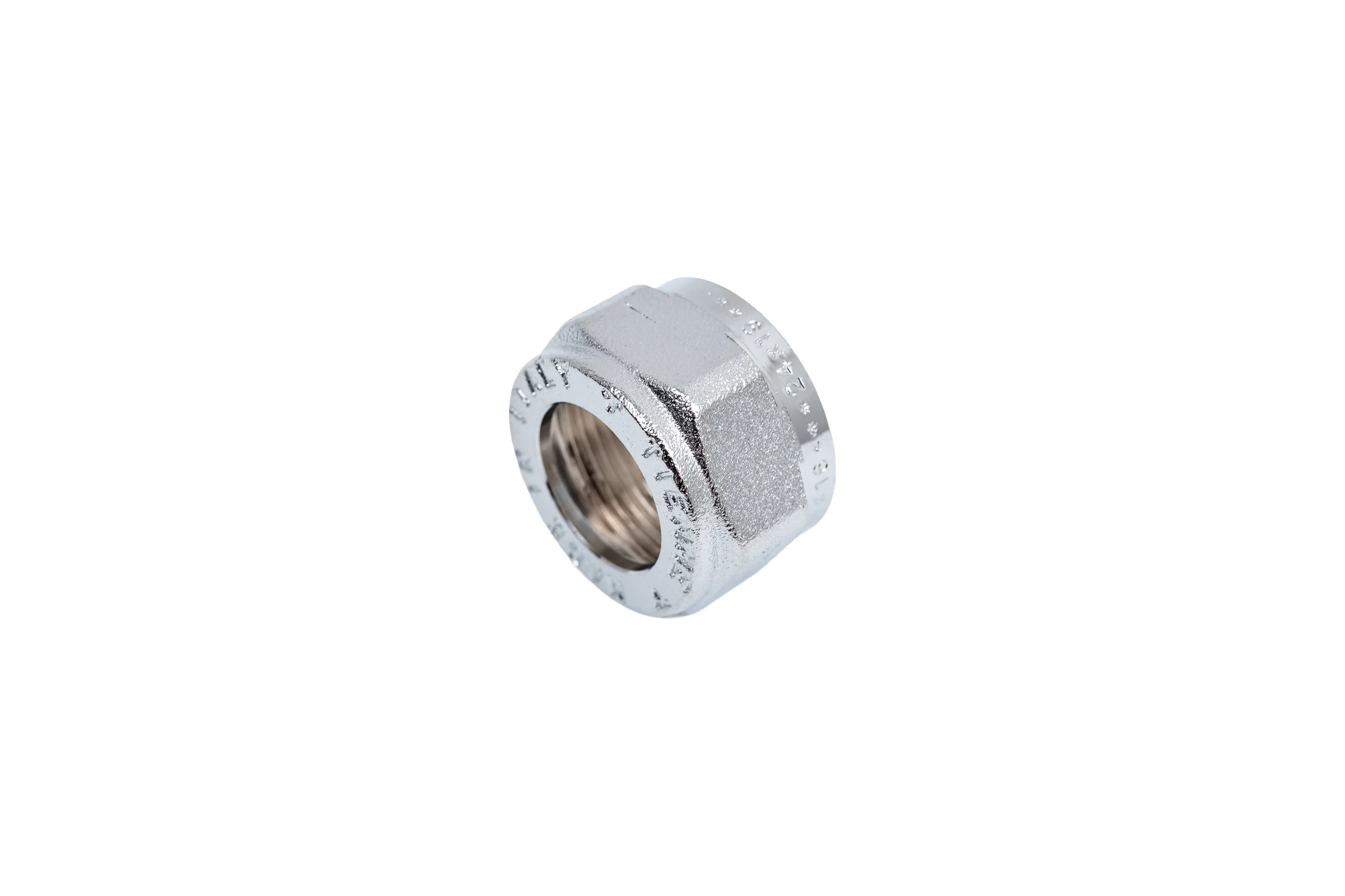 Адаптер для трубы Tiemme PEX 24x19x16-2,2 хром 1440090