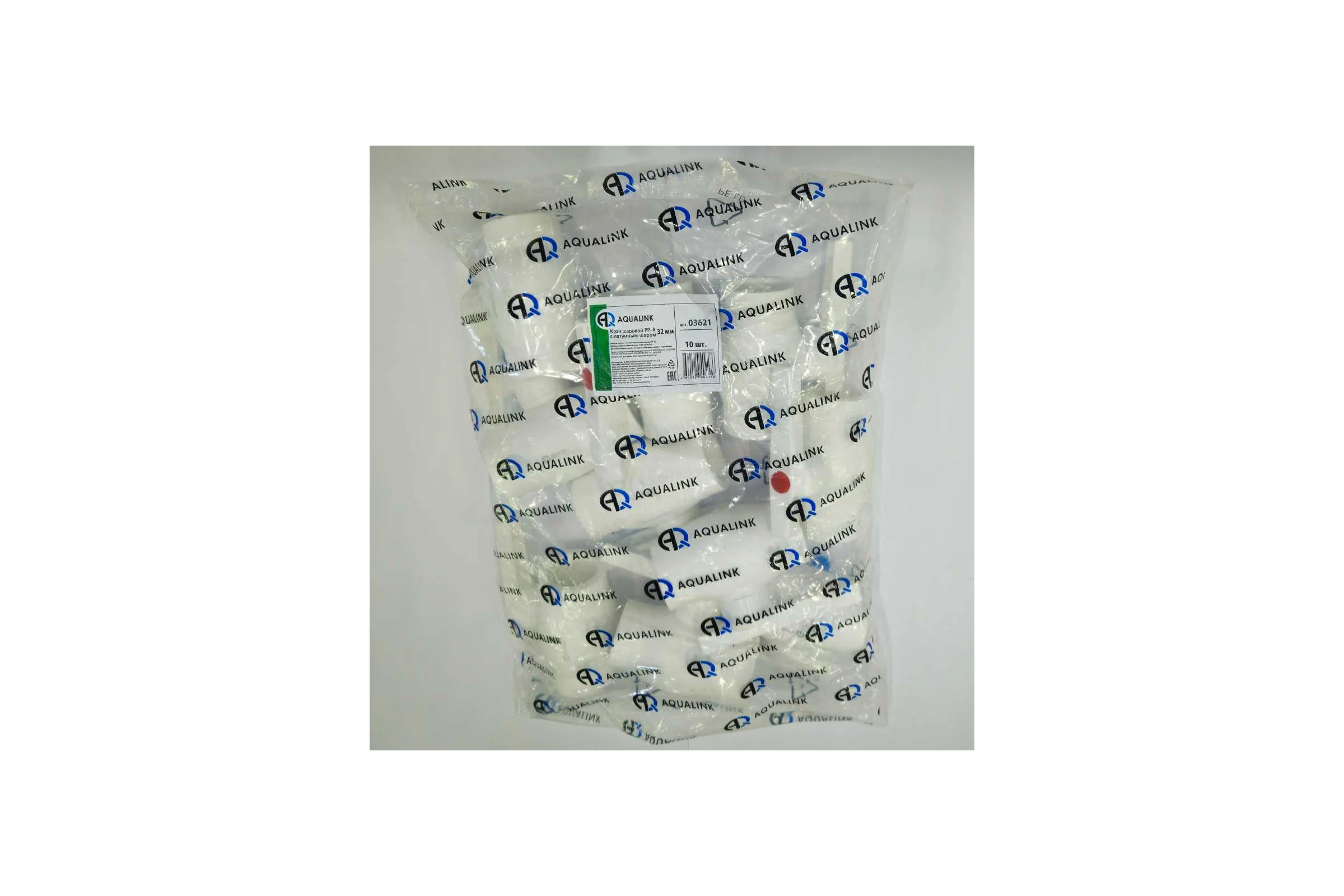 ПП шаровой кран AQUALINK 32 (10шт) 03621