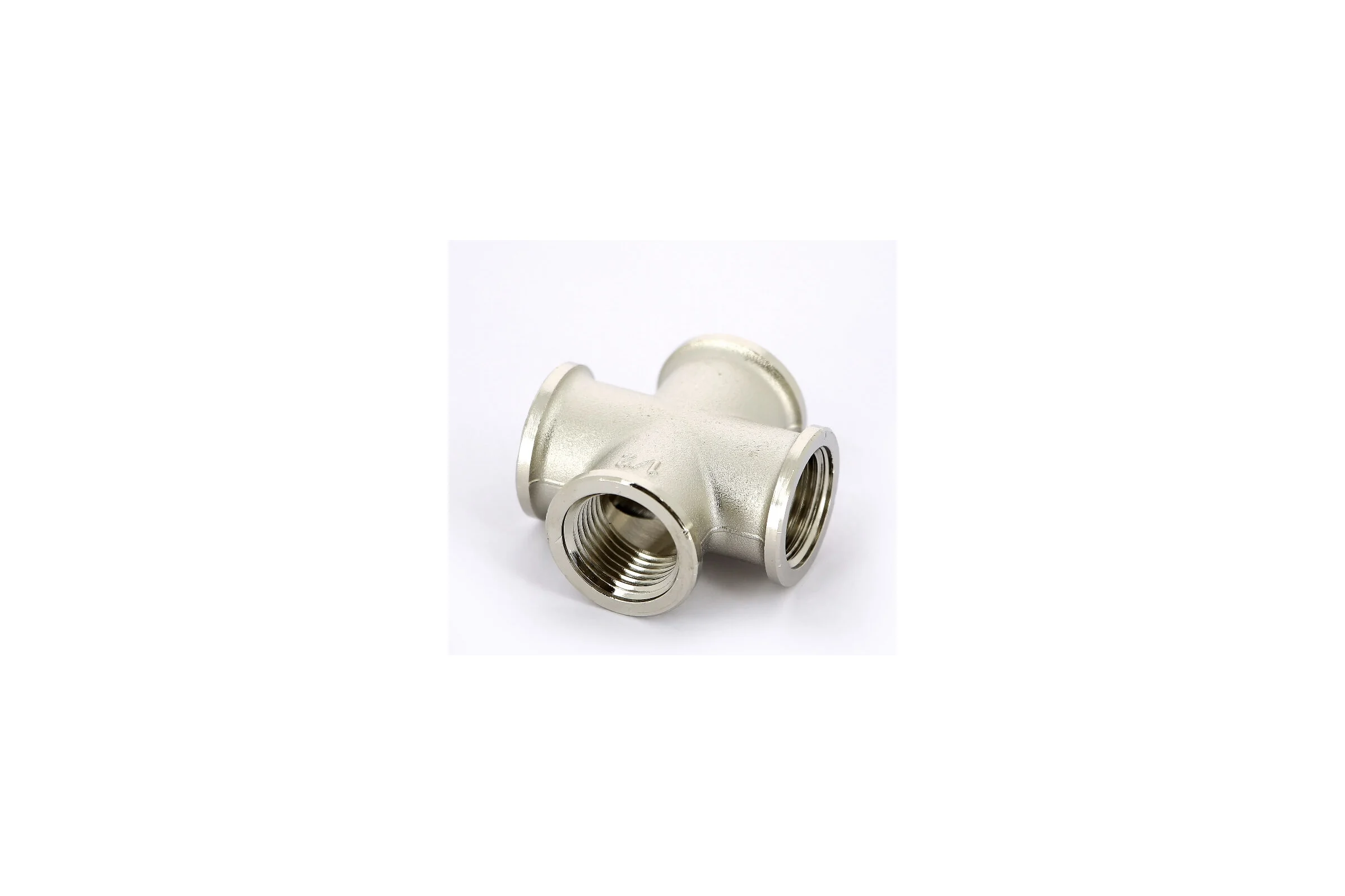 Крестовина Tiemme арт.1580N 1"1/4 никел 1500475