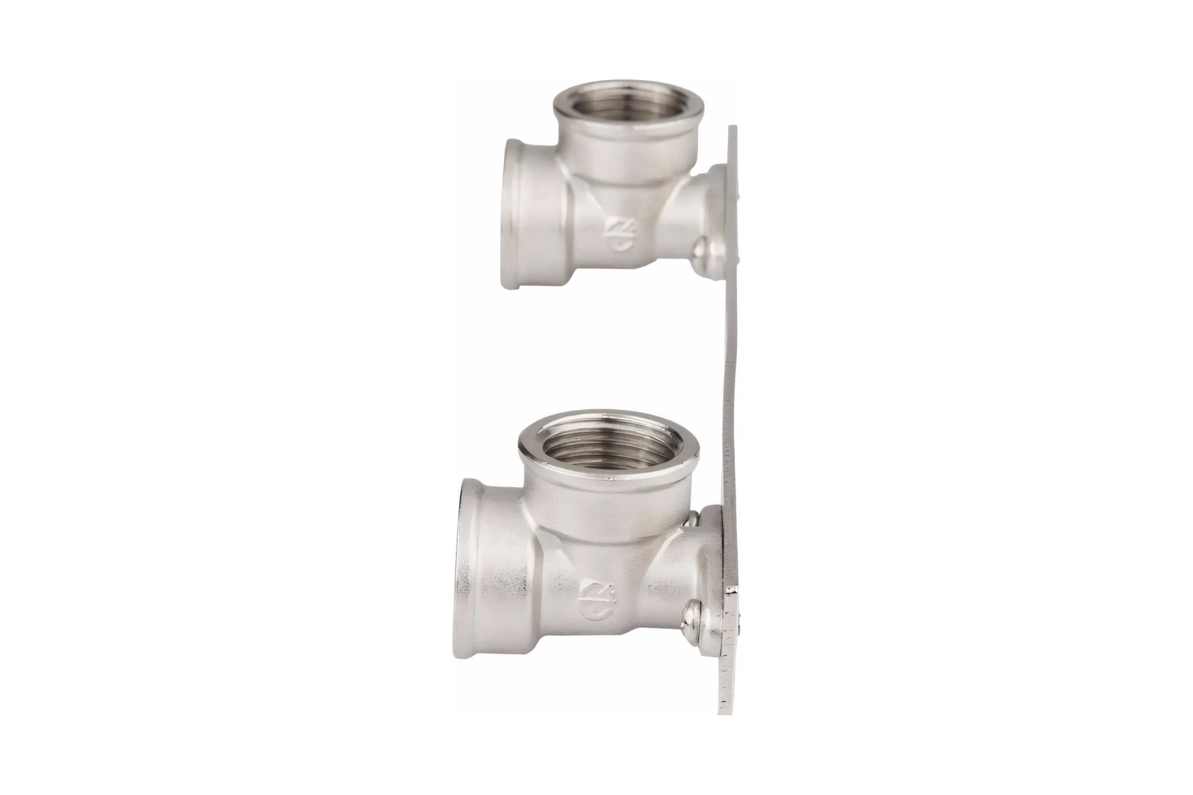Уголки на планке для смесителя AQUALINK 1/2 x1/2 - 2 вн-вн 04510