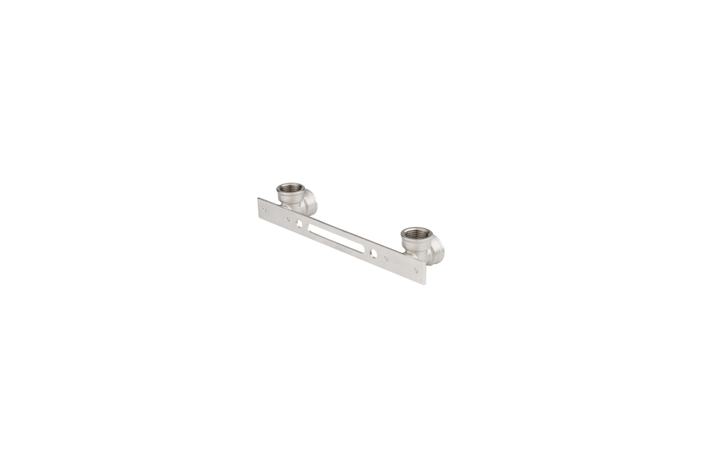 Уголки на планке для смесителя AQUALINK 1/2 x1/2 - 2 вн-вн 04510