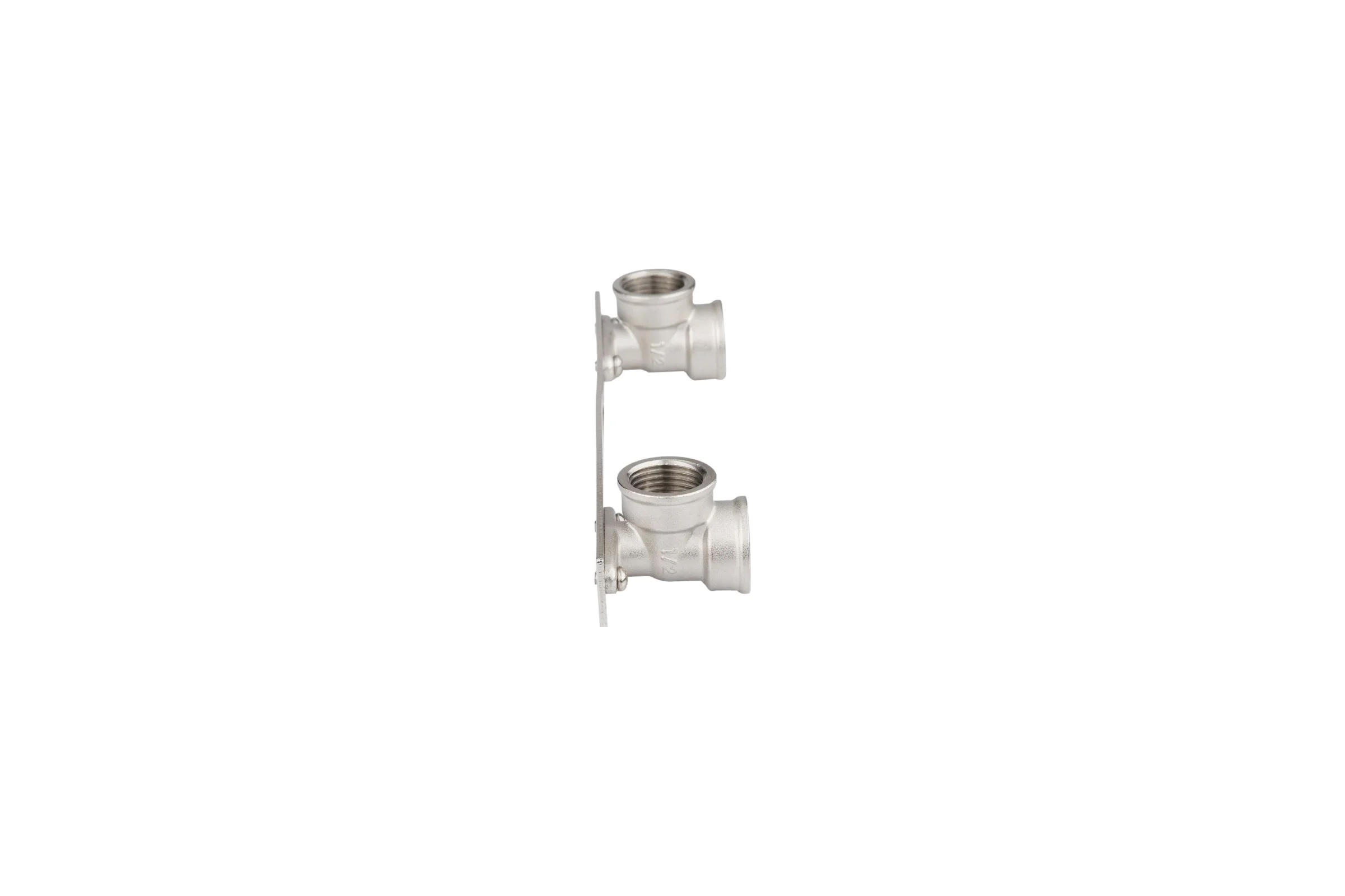 Уголки на планке для смесителя AQUALINK 1/2 x1/2 - 2 вн-вн 04510