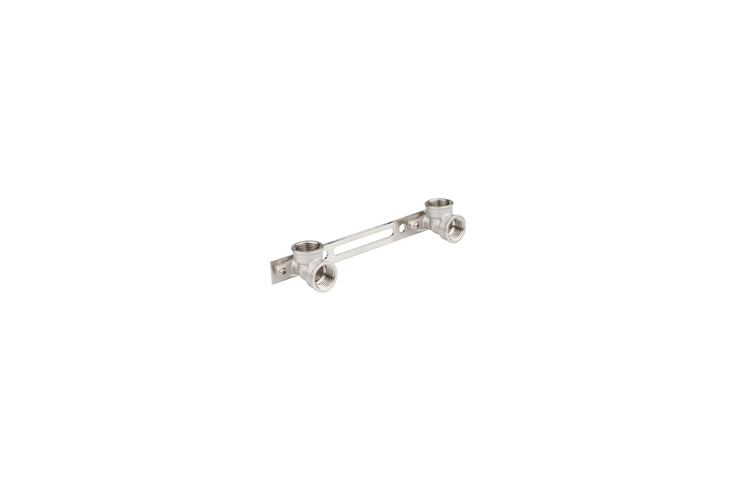Уголки на планке для смесителя AQUALINK 1/2 x1/2 - 2 вн-вн 04510