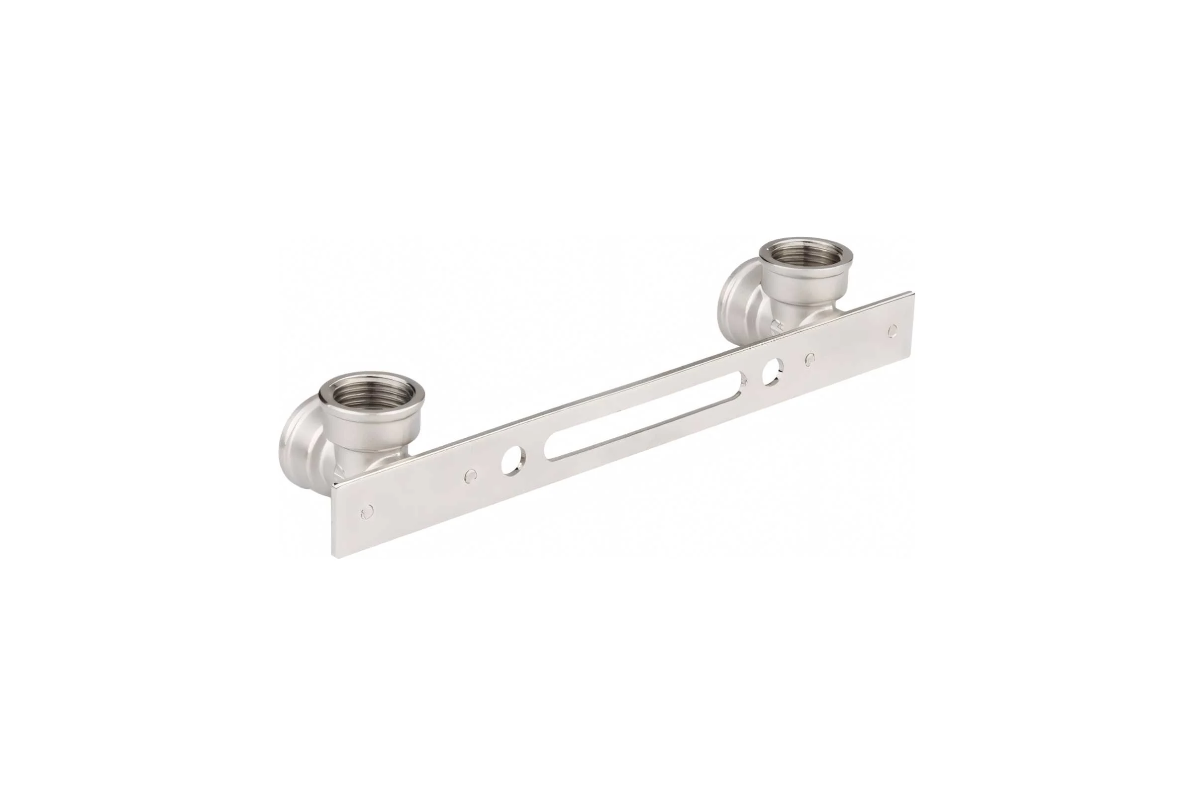 Уголки на планке для смесителя AQUALINK 1/2 x1/2 - 2 вн-вн 04510