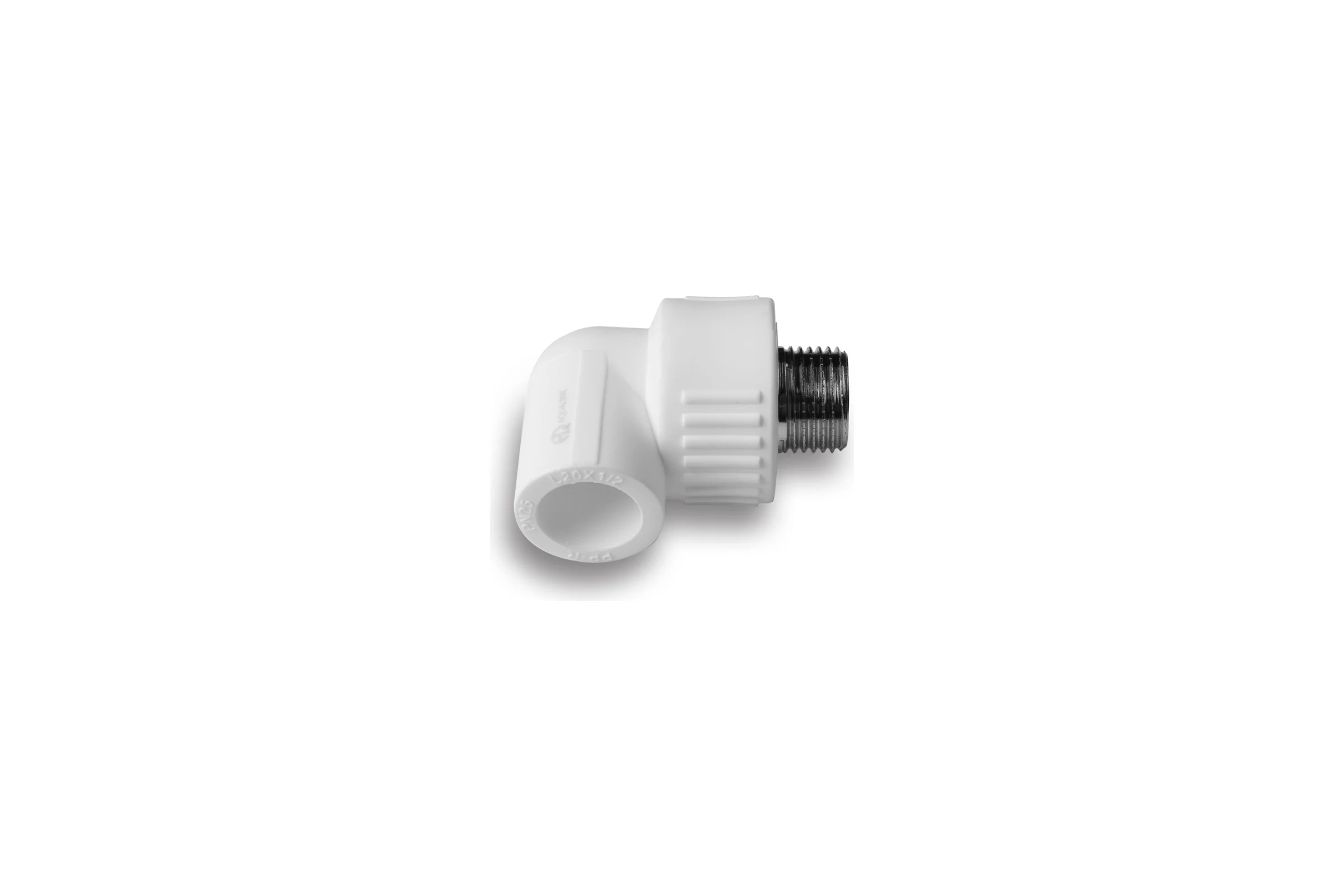 Уголок AQUALINK ПП комбинированный 20х1/2 нар (Цена за упаковку 10 шт.)  арт. 3554