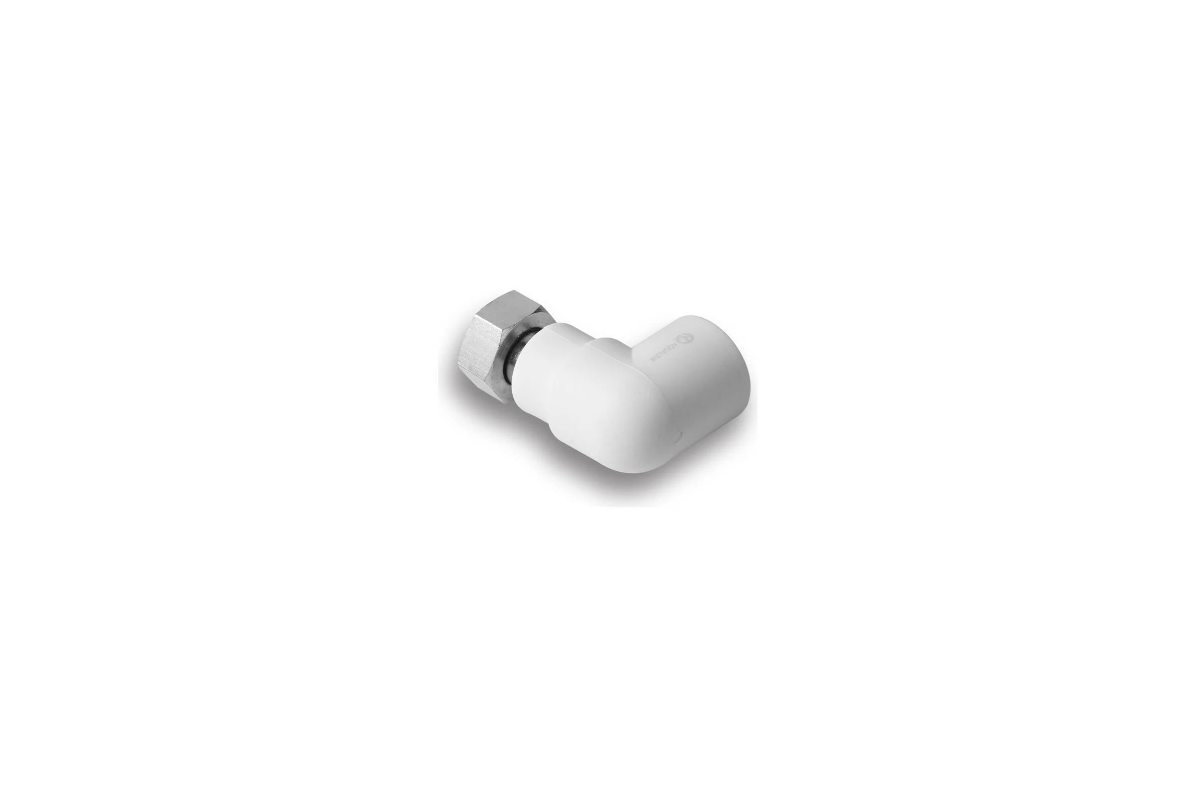 Уголок AQUALINK ПП с накидной гайкой 20х1/2 (Цена за упаковку 10 шт.)  арт. 3598