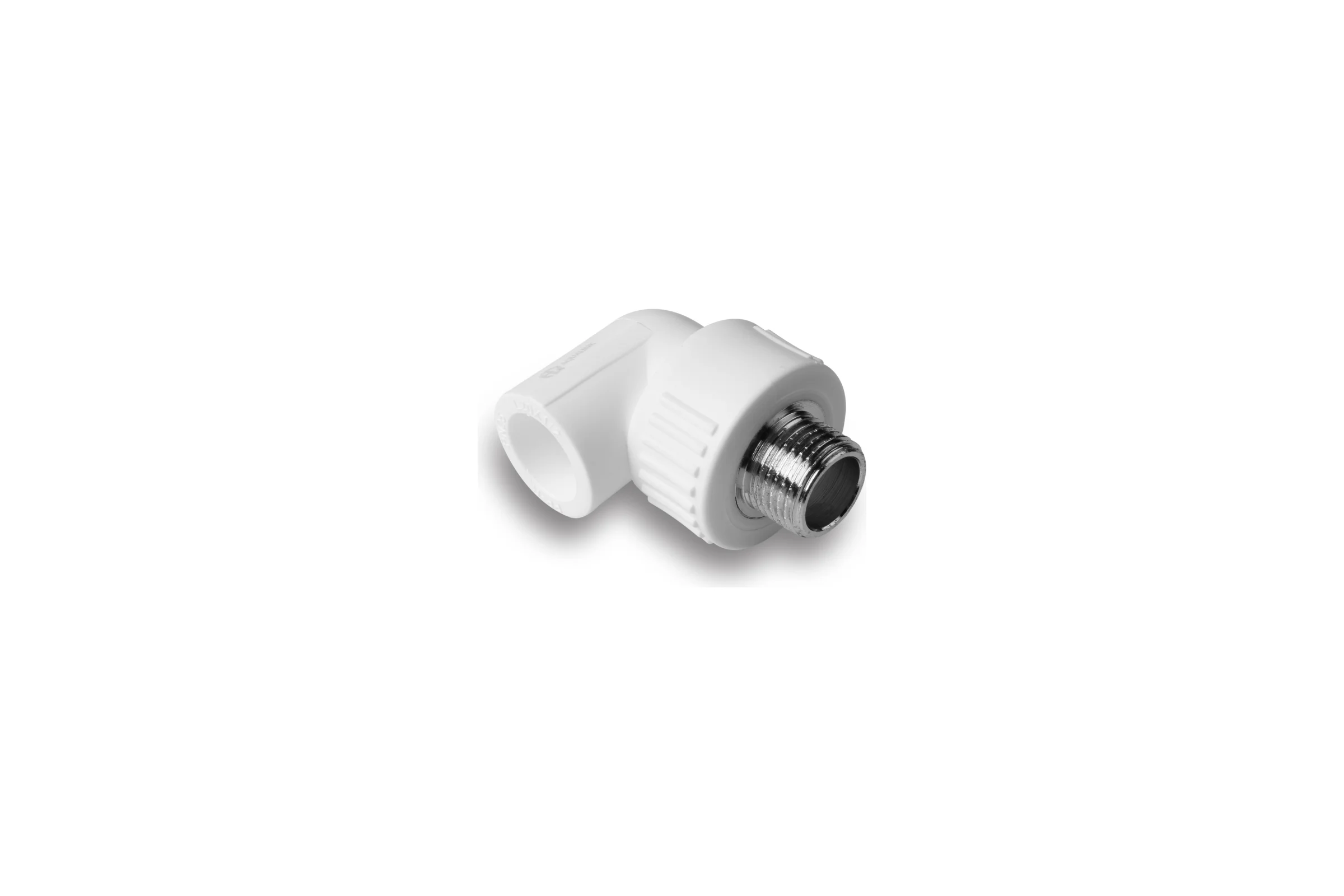 Уголок AQUALINK ПП комбинированный 20х3/4 нар (Цена за упаковку 10 шт.)  арт. 3555