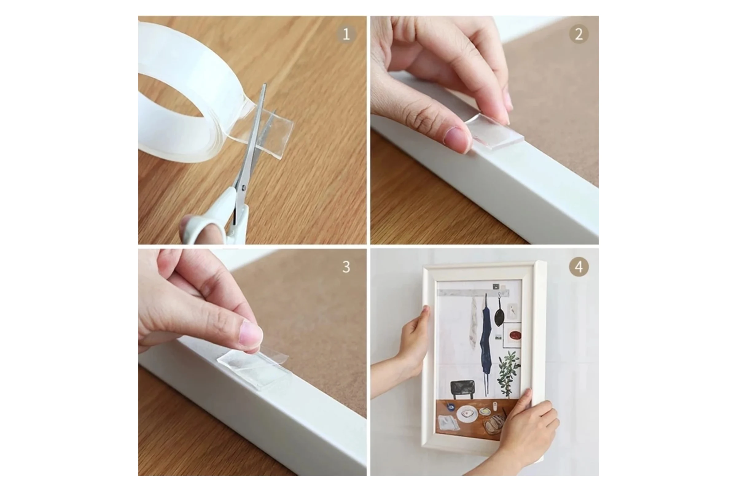 Двухсторонняя клейкая лента DEKO 5 м DKT05 041-0217