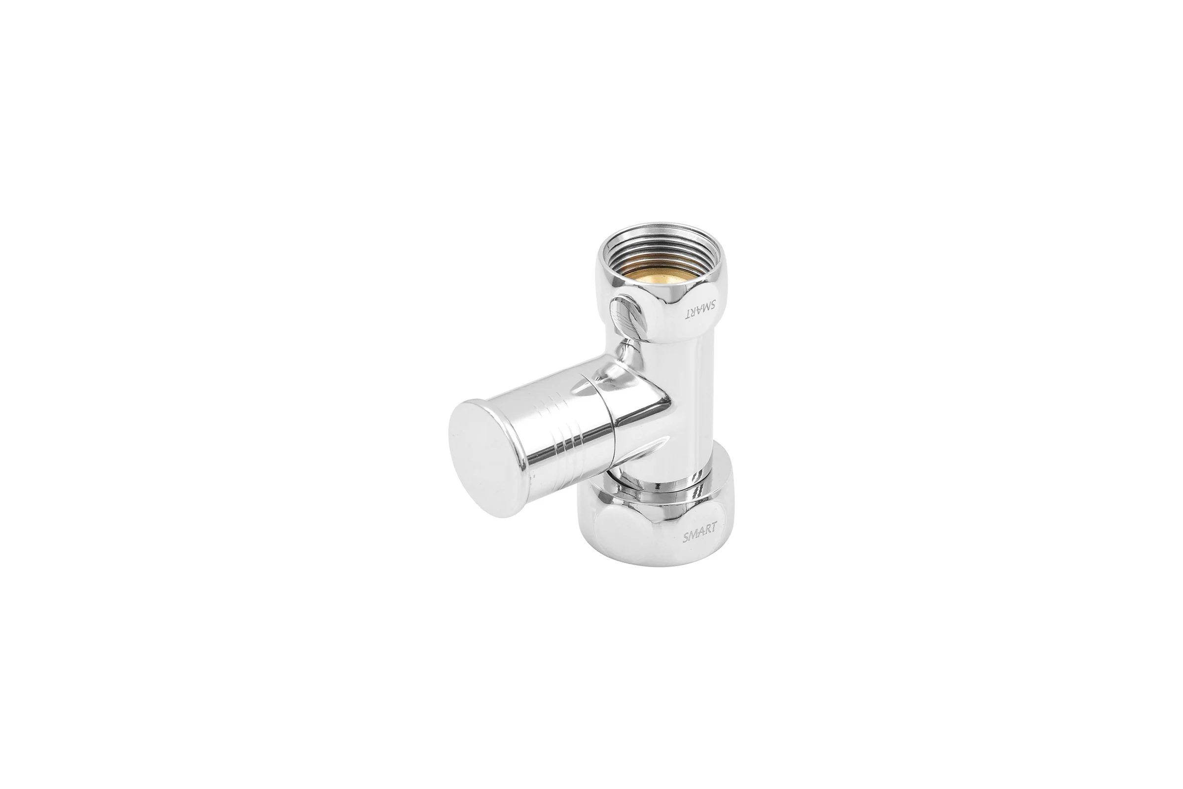 Прямой кран-вентиль SMT ручка колпачок, хром, 3/4х1 г/г, 2 шт 8830SCH0510/2C