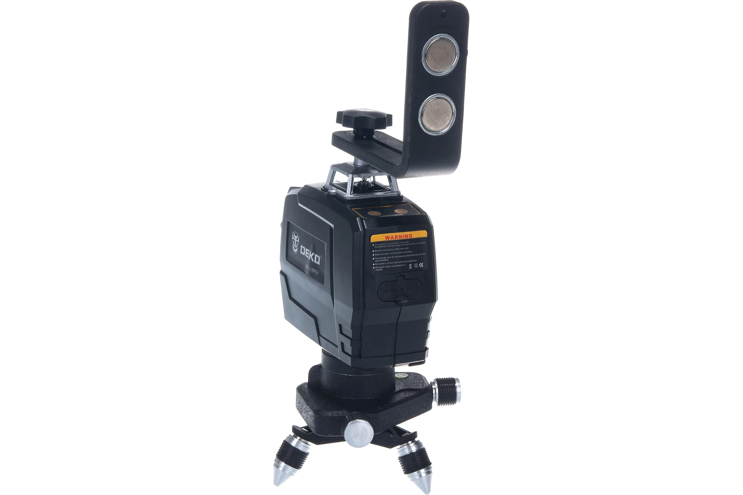 Построитель лазерных плоскостей DEKO DKLL12PG1 (3х360, зеленый луч) 065-0278