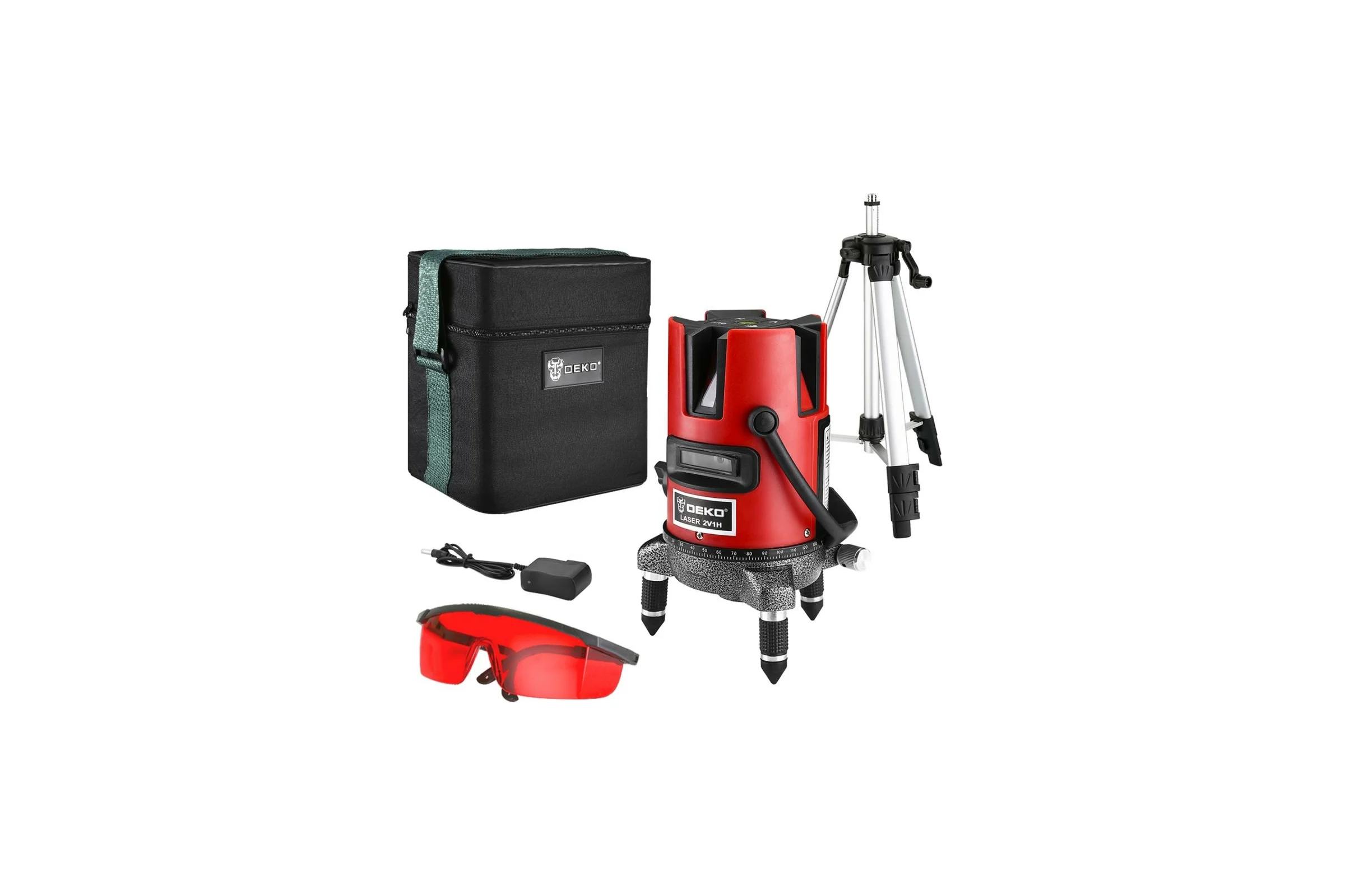 Лазерный уровень со штативом DEKO DKLL02RB SET 2065-0297 065-0297
