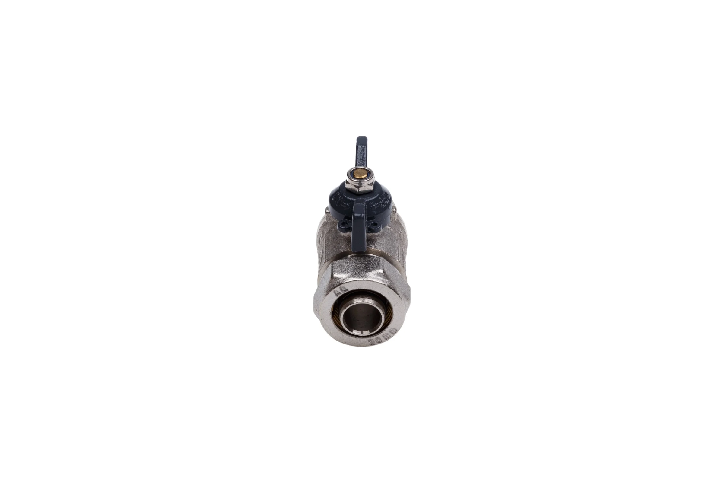 Кран шаровой AQUALINK для МП труб нар 1/2 x16 B бабочка 00876