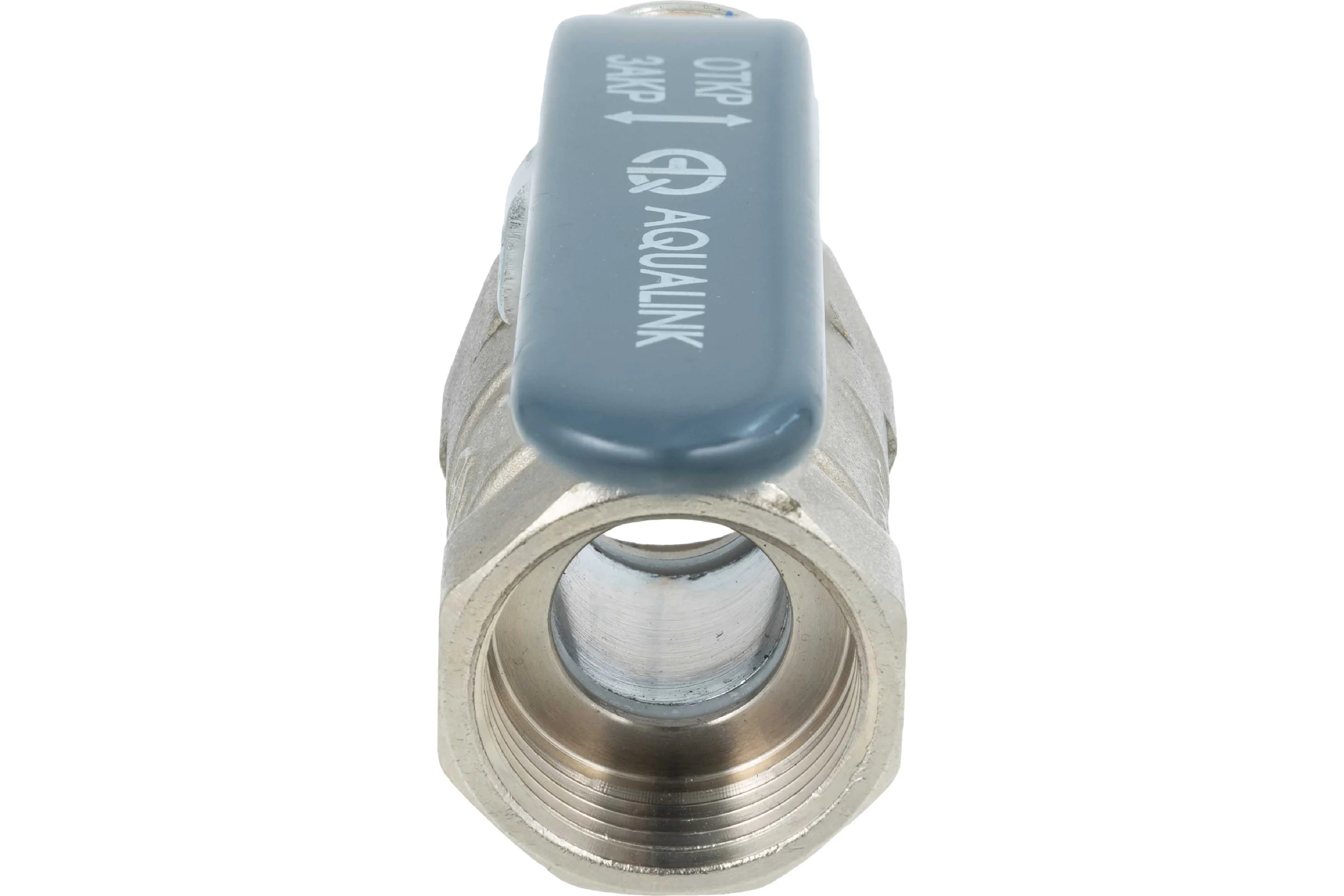 Кран шаровой AQUALINK вн-вн 1 ручка 01145